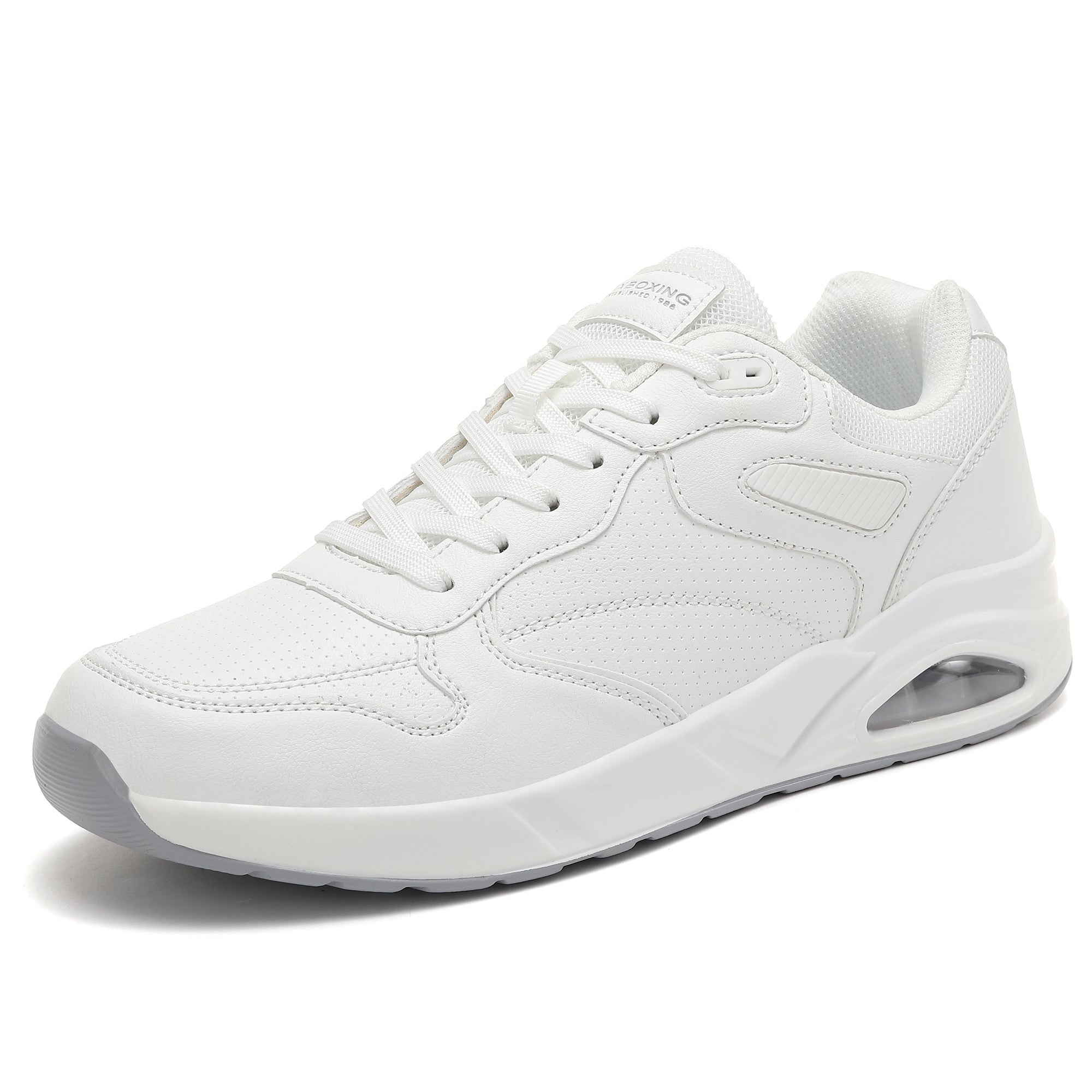 Pantofi sport-casual Marcus Barbati, Piele ecologica Premium, Talpa inalta, Confortabili, Ax Boxing