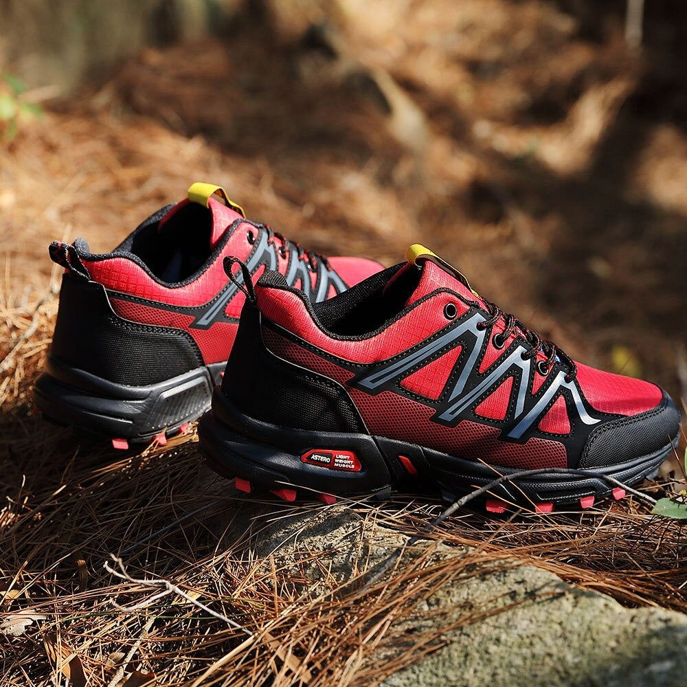 Adidași Levi de Trekking pentru Bărbați , Talpa Spuma cu insertii, Panza topita, – Confort și Aderență pentru Aventuri Outdoor, Ax Boxing