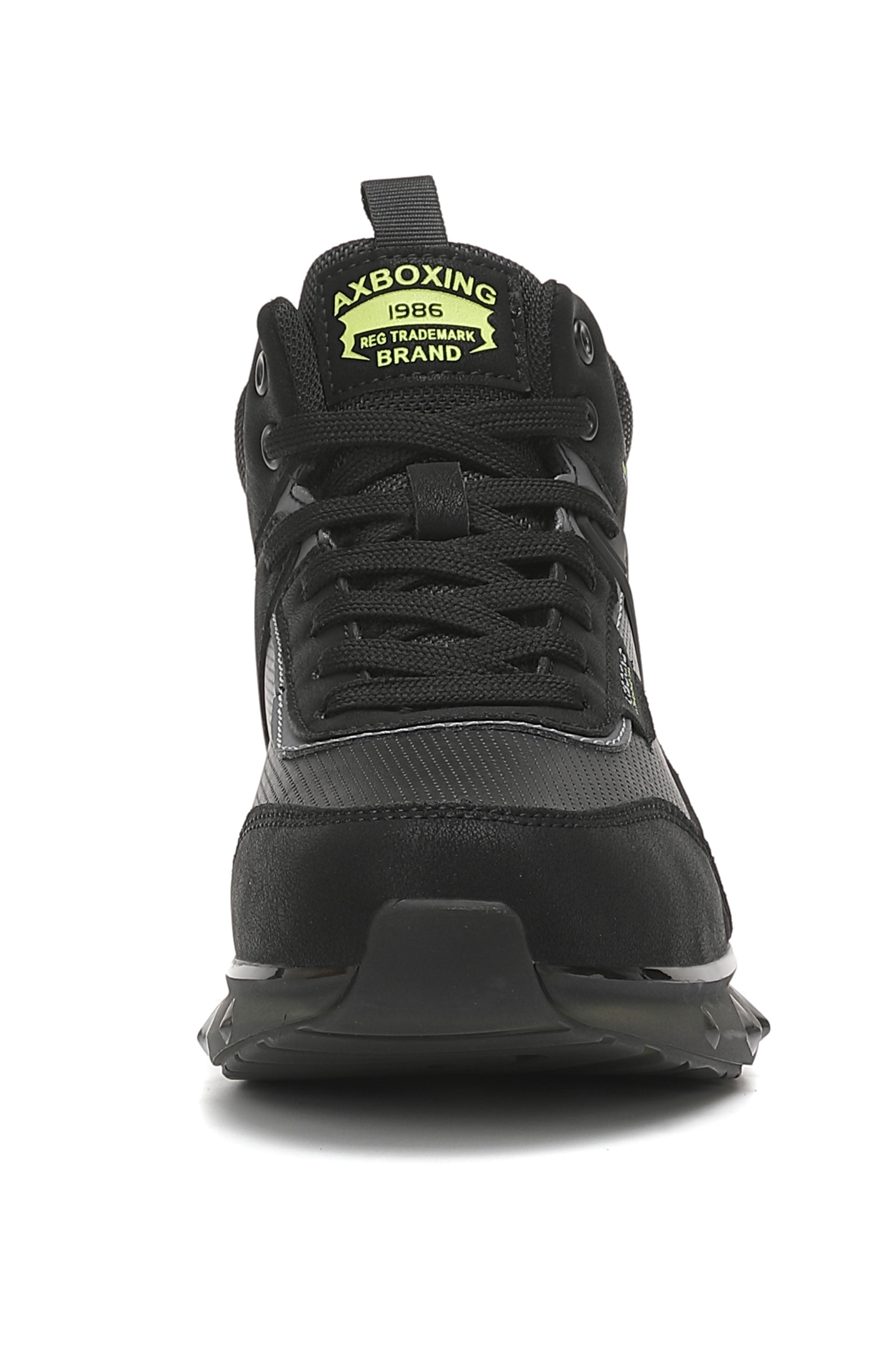 Ghete sport Luca Bărbați Imblănite din piele ecologică cu talpă ușoară și design modern, Ax Boxing