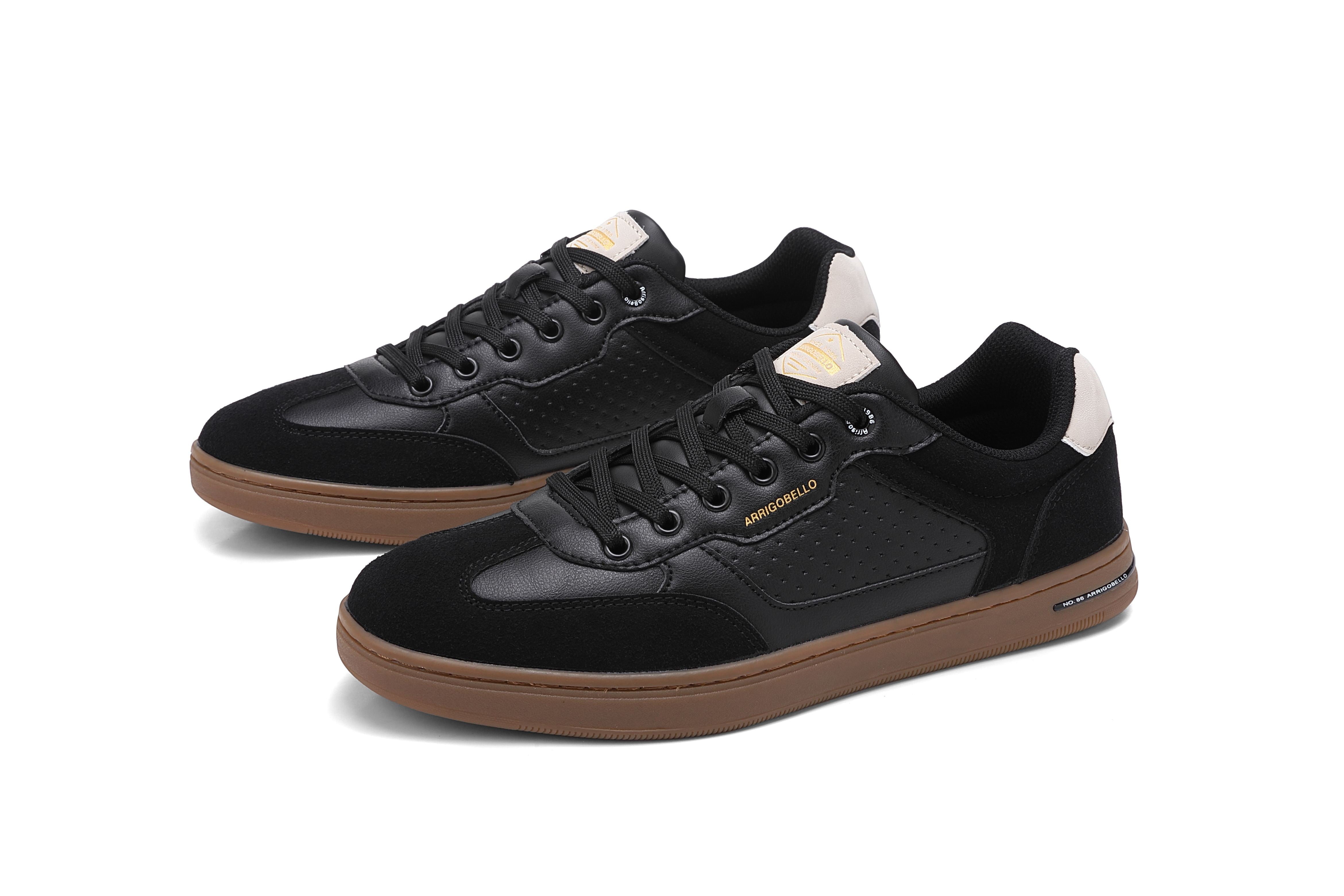 Pantofi casual pentru Barbati, Model Lucis, Talpa cusuta, Piele ecologica, Tip tenesi, Arrigo Bello