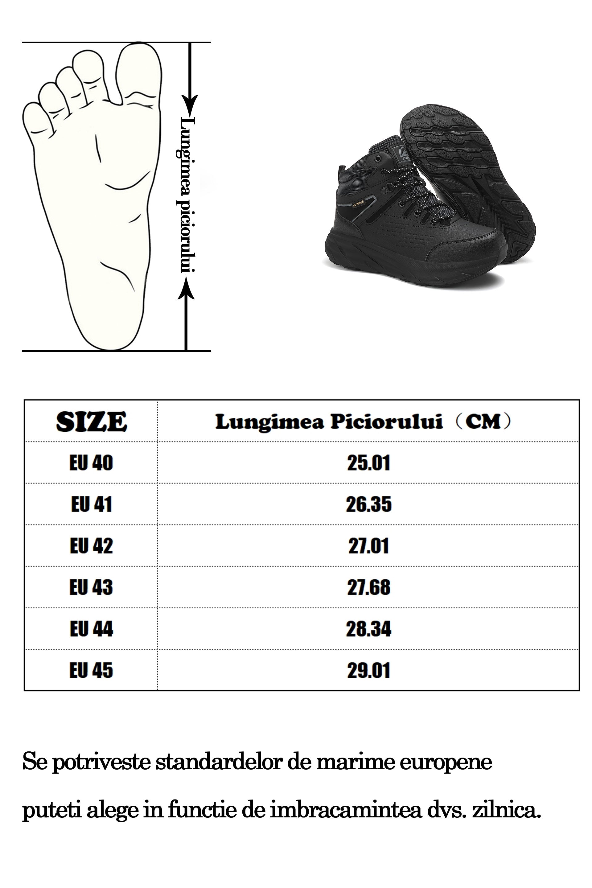 Ghete Felix pentru Bărbați Imblănite din piele ecologică cu talpă ușoară din spumă, Ax Boxing