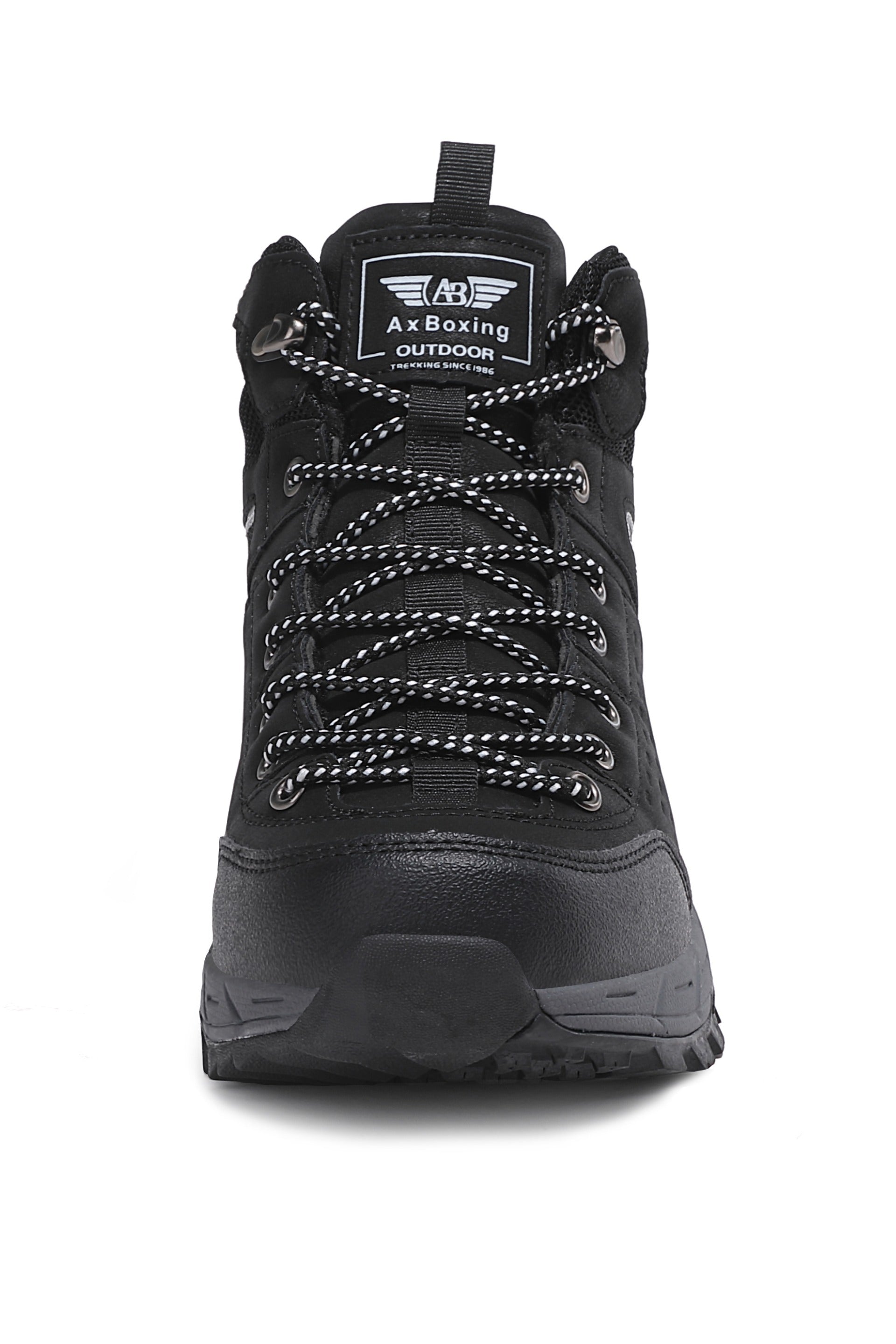Ghete Siran pentru Bărbați,Realizate din Piele Ecologică si textil, Imblănite, Talpă Usoara si Antiderapantă cu striatii, Ax Boxing