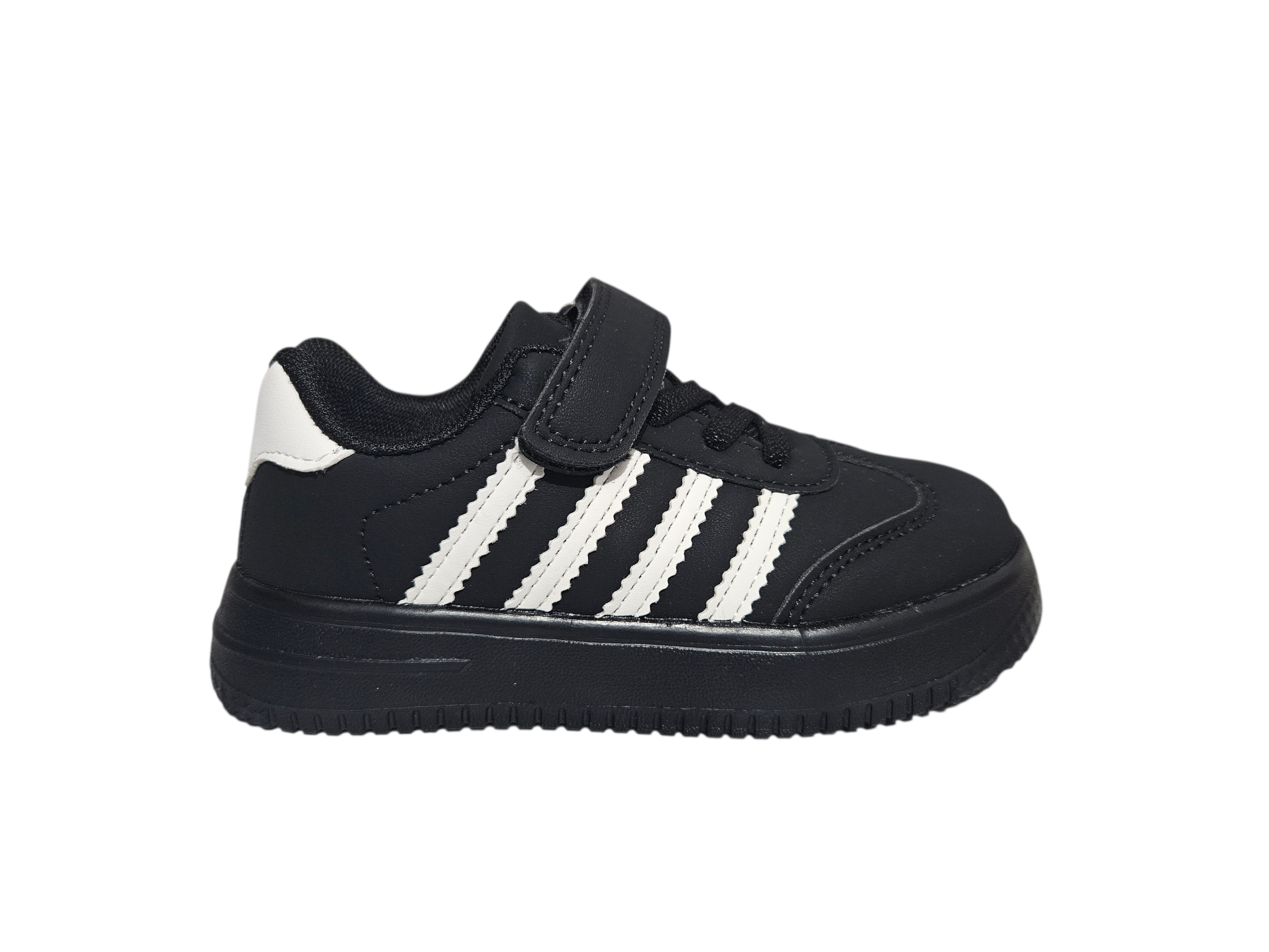 Adidași pentru copii, Model Caro, Piele ecologică, Talpă foarte ușoară, Inchidere cu Arici și șiret elastic