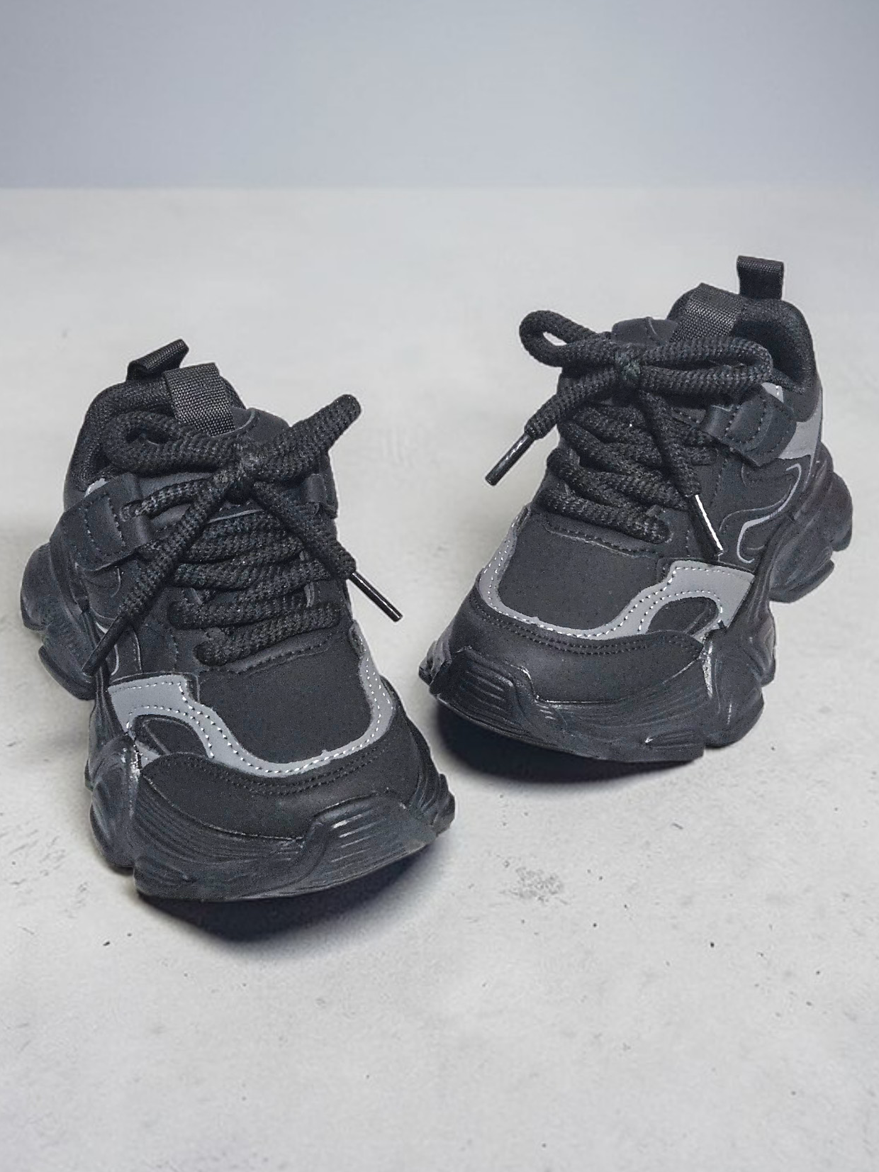 Adidași pentru Copii, Model Auri, Piele ecologică, Talpă din Spumă ultra Ușoară, Inchidere cu șiret, model sport casual pentru fete și băieți
