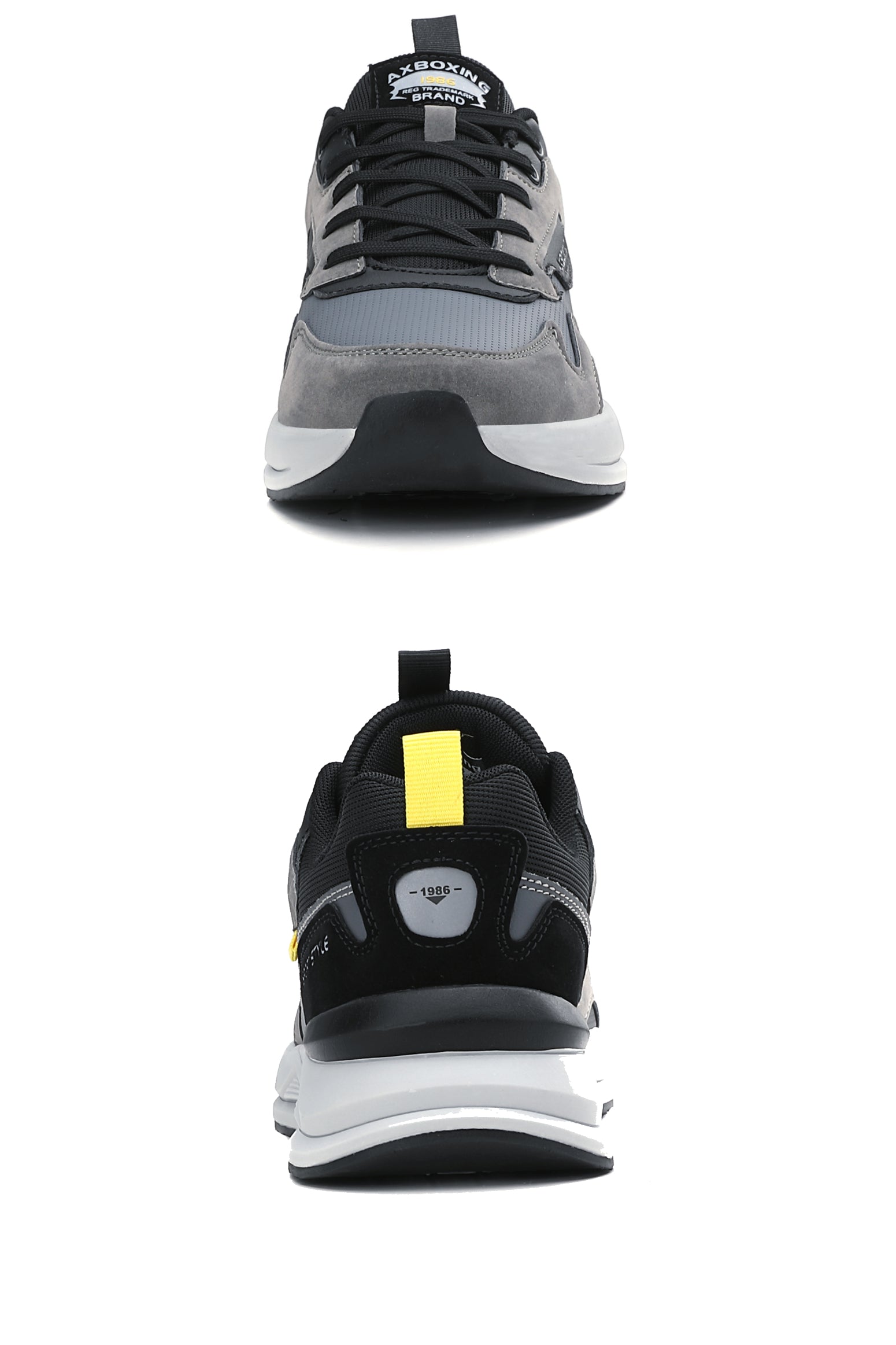 Pantofi Sport Mitu Barbati, Talpa usoara de Spuma, Piele ecologica, Confort sporit, Ax Boxing