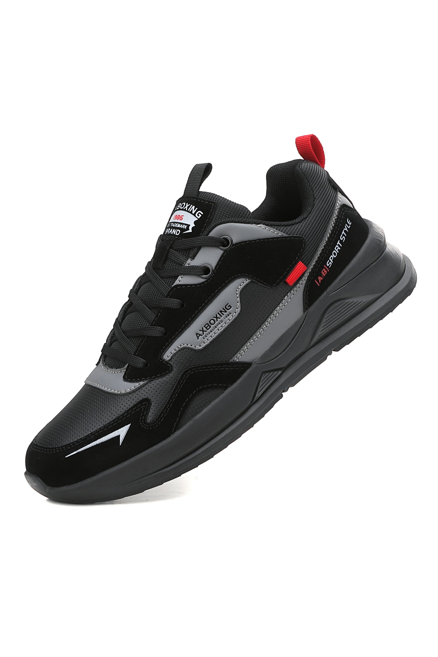 Pantofi Sport Mitu Barbati, Talpa usoara de Spuma, Piele ecologica, Confort sporit, Ax Boxing