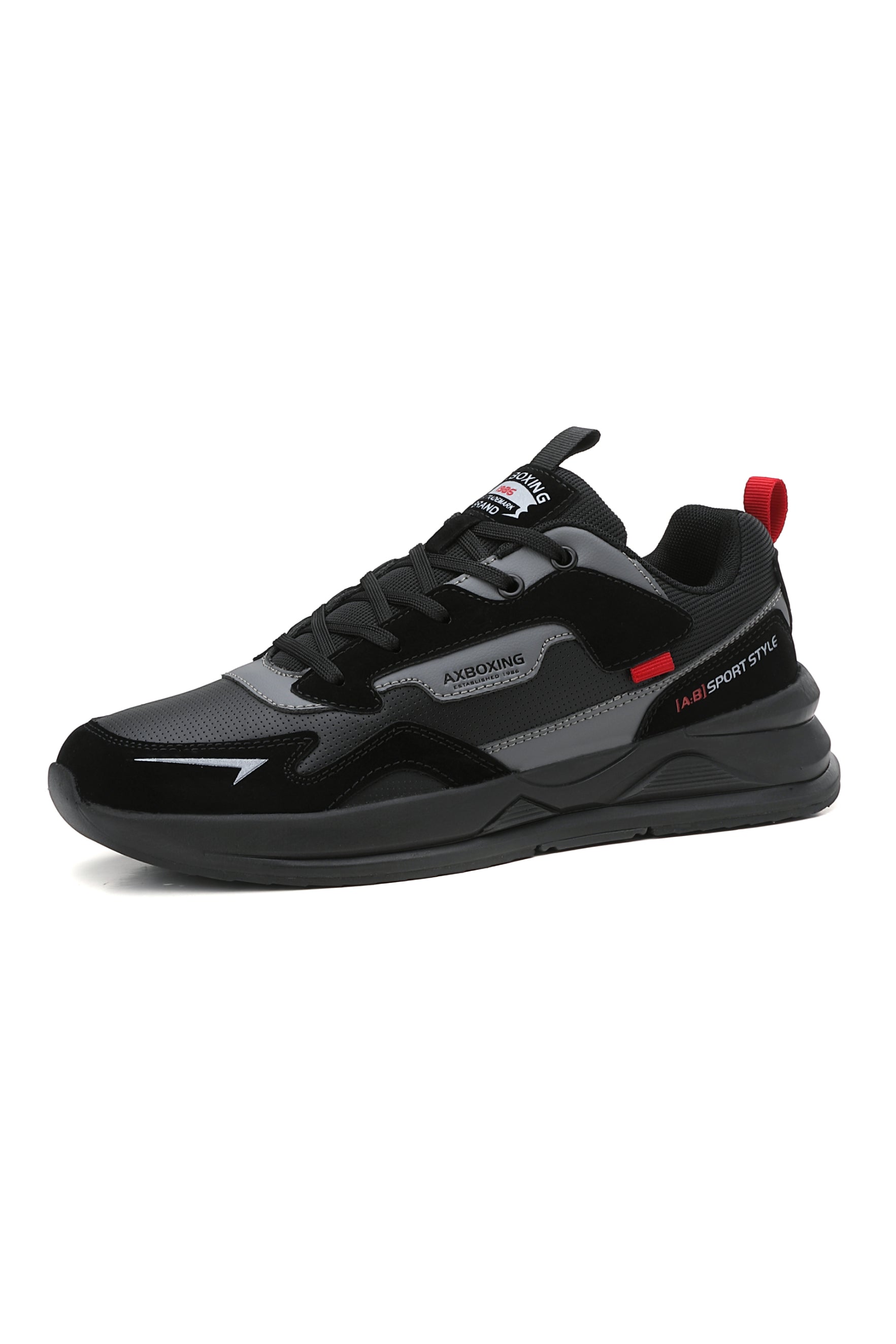 Pantofi Sport Mitu Barbati, Talpa usoara de Spuma, Piele ecologica, Confort sporit, Ax Boxing
