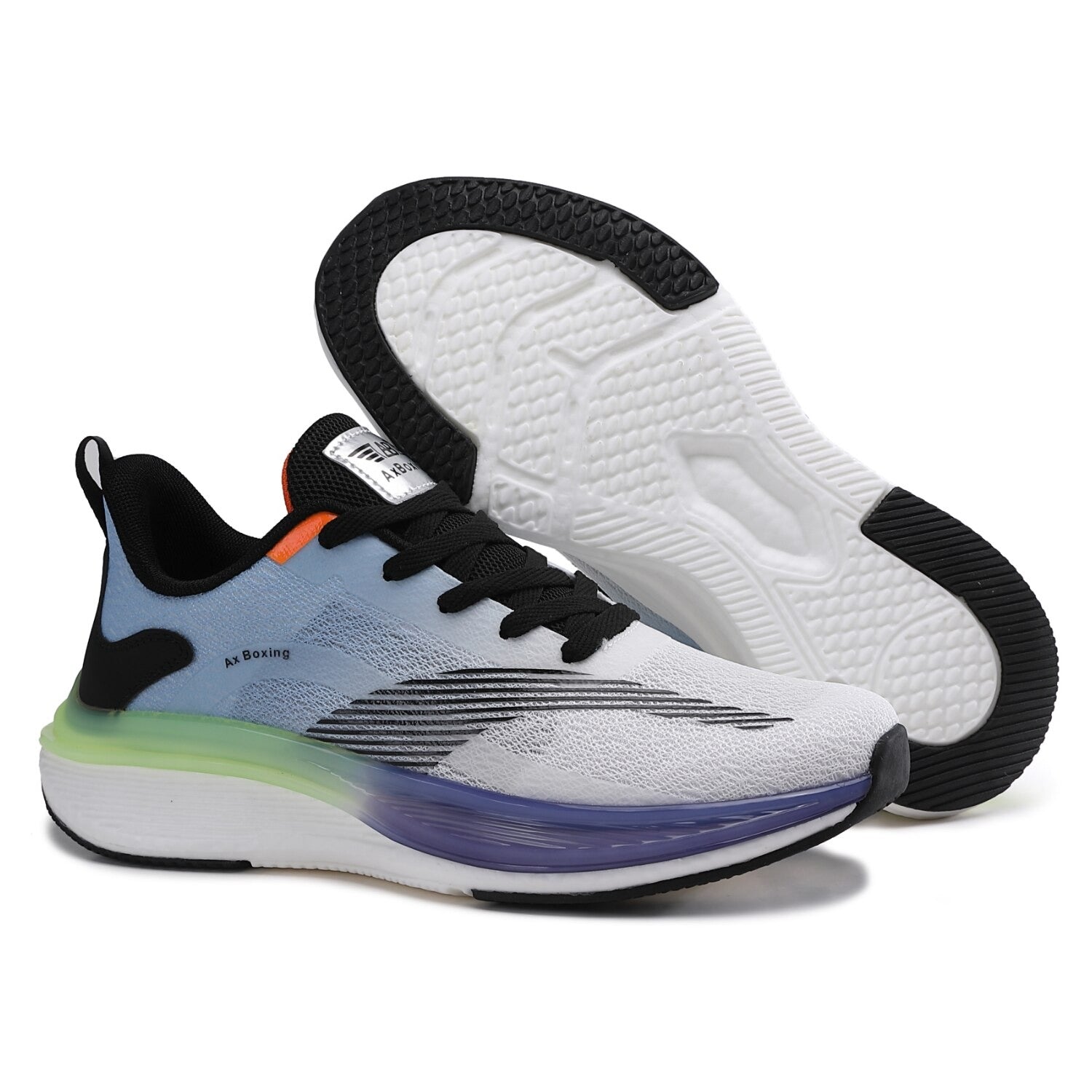 Pantofi alergare din Panza, Pablo, pentru Barbati, Talpa Usoara din Spuma, Branturi cu memorie, Usori si Confortabili, Ax Boxing