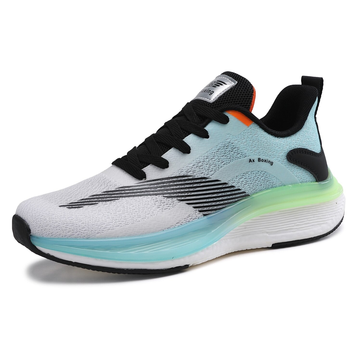 Pantofi alergare din Panza, Pablo, pentru Barbati, Talpa Usoara din Spuma, Branturi cu memorie, Usori si Confortabili, Ax Boxing