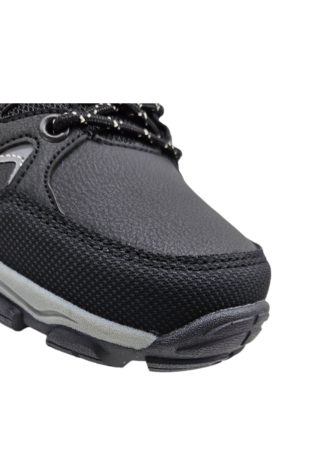 Pantofi Sport Boris pentru Drumetii- Trekking,Barbat, Piele Ecologica si Textil, Talpa atiderapanta, Ax Boxing