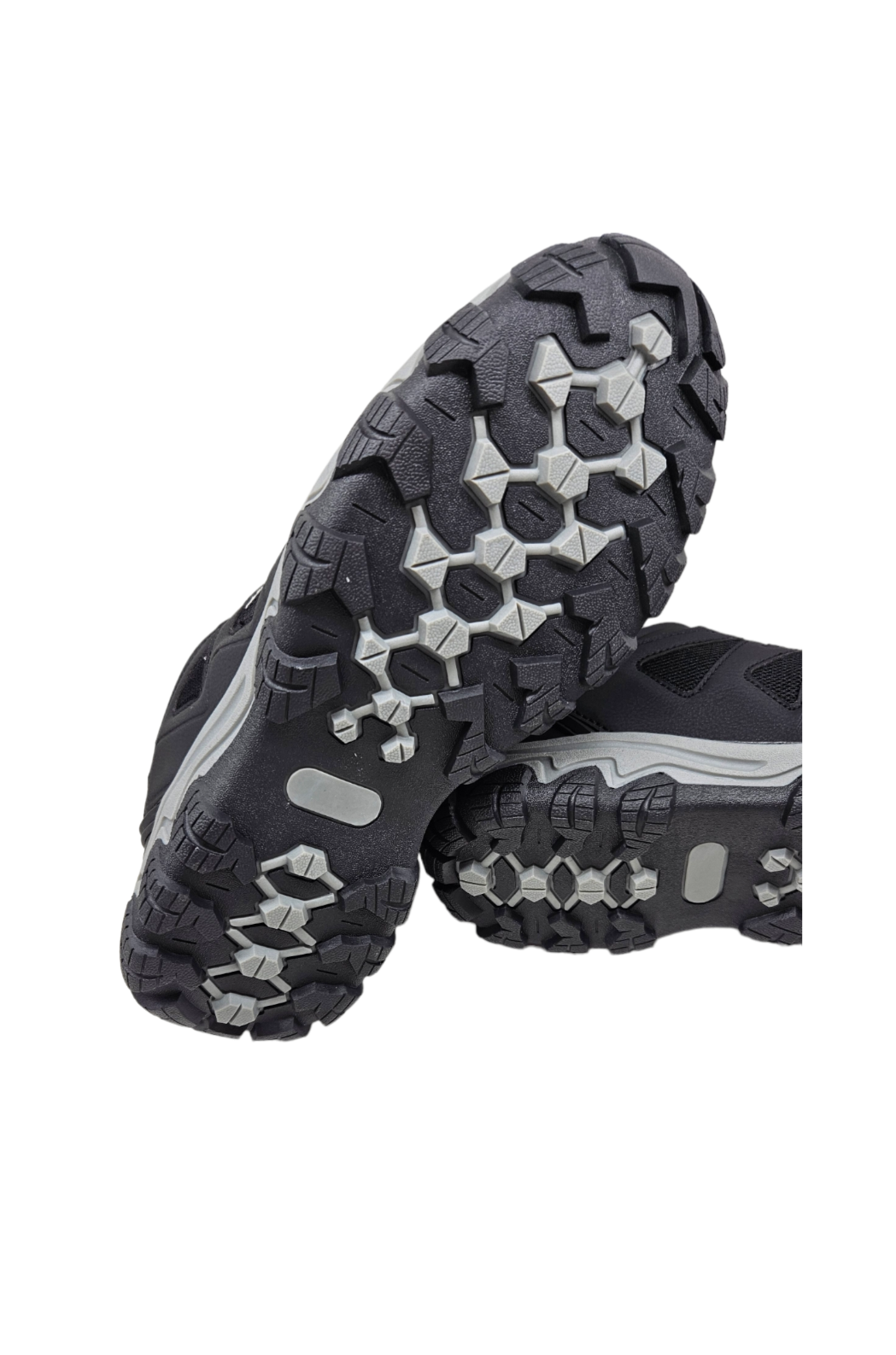 Pantofi Sport Boris pentru Drumetii- Trekking,Barbat, Piele Ecologica si Textil, Talpa atiderapanta, Ax Boxing