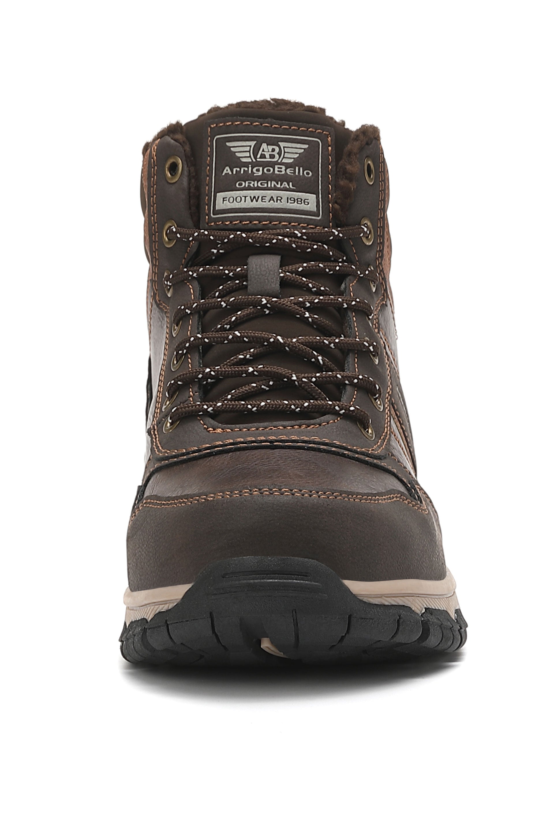 Ghete Callum cu blana pentru Bărbați, Piele ecologica, Talpă Antiderapantă, Calduroase, Ax Boxing