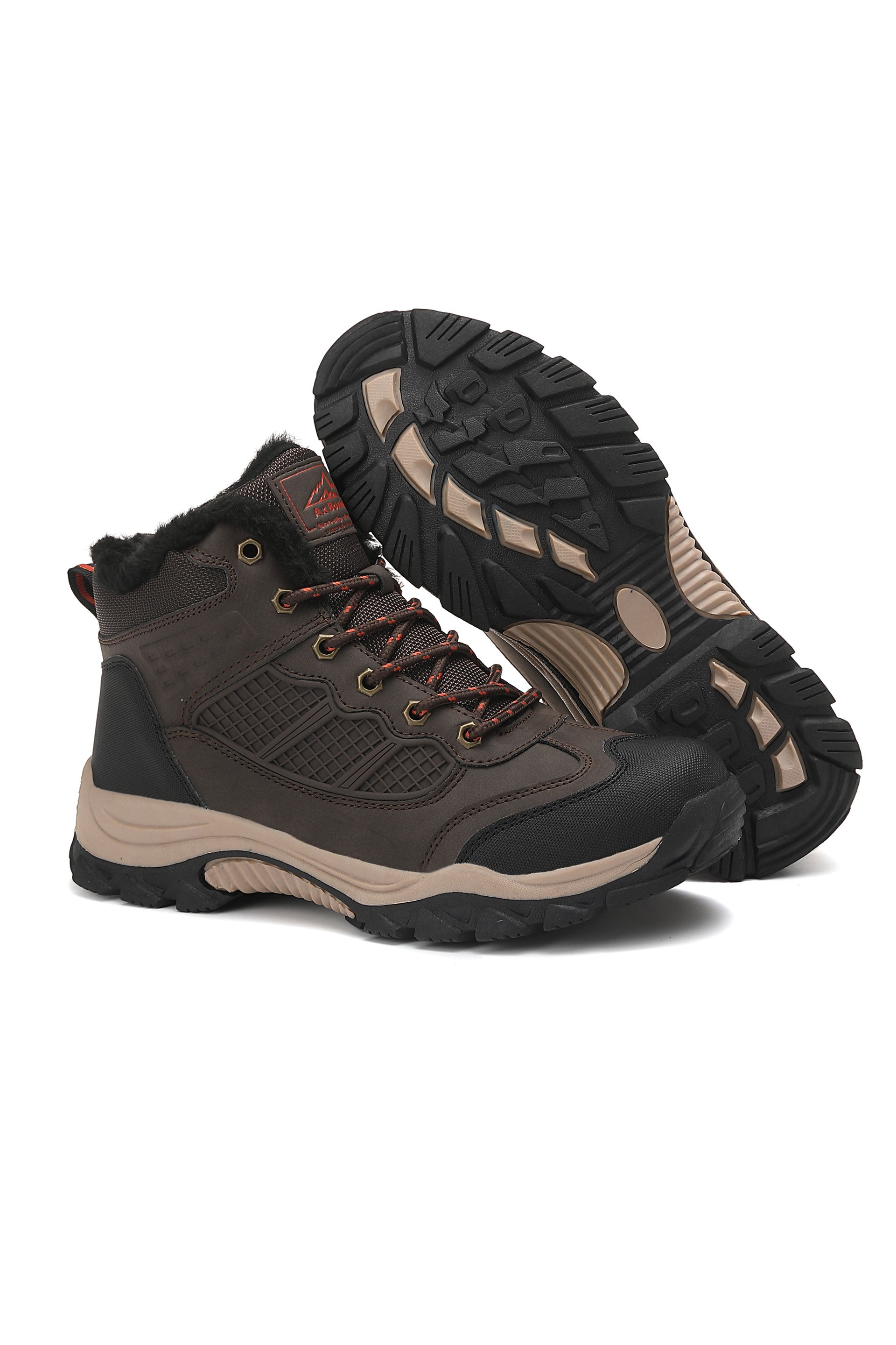 Bocanci Joris Bărbați Casual, Piele Ecologică, Talpă Antiderapantă, Imblaniti, Rezistenți si Confortabili Ax Boxing