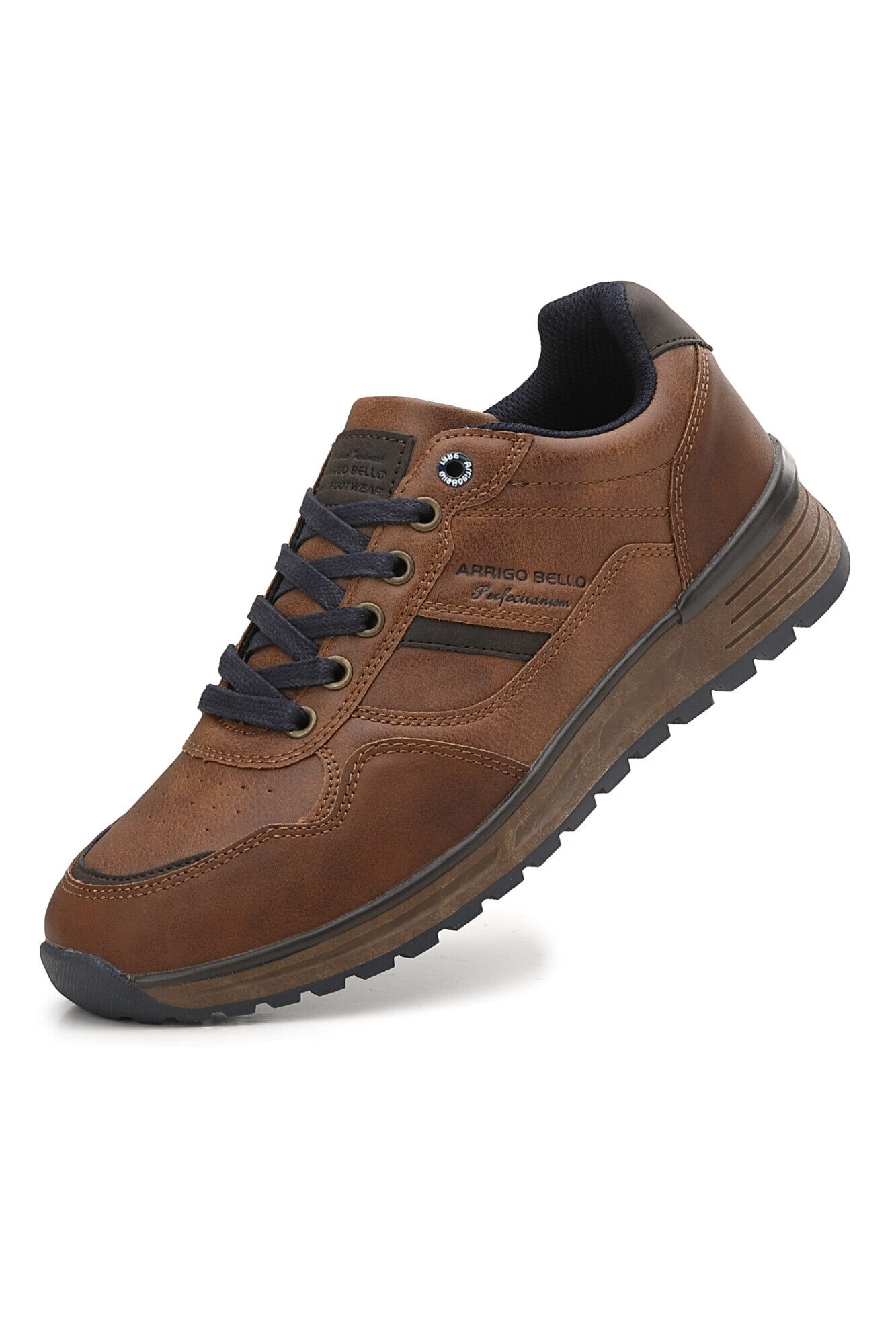 Adidași Kai Casual pentru Bărbați – Piele Ecologică și Talpă PVC Durabilă, Inchidere Sireturi, Arrigo Bello