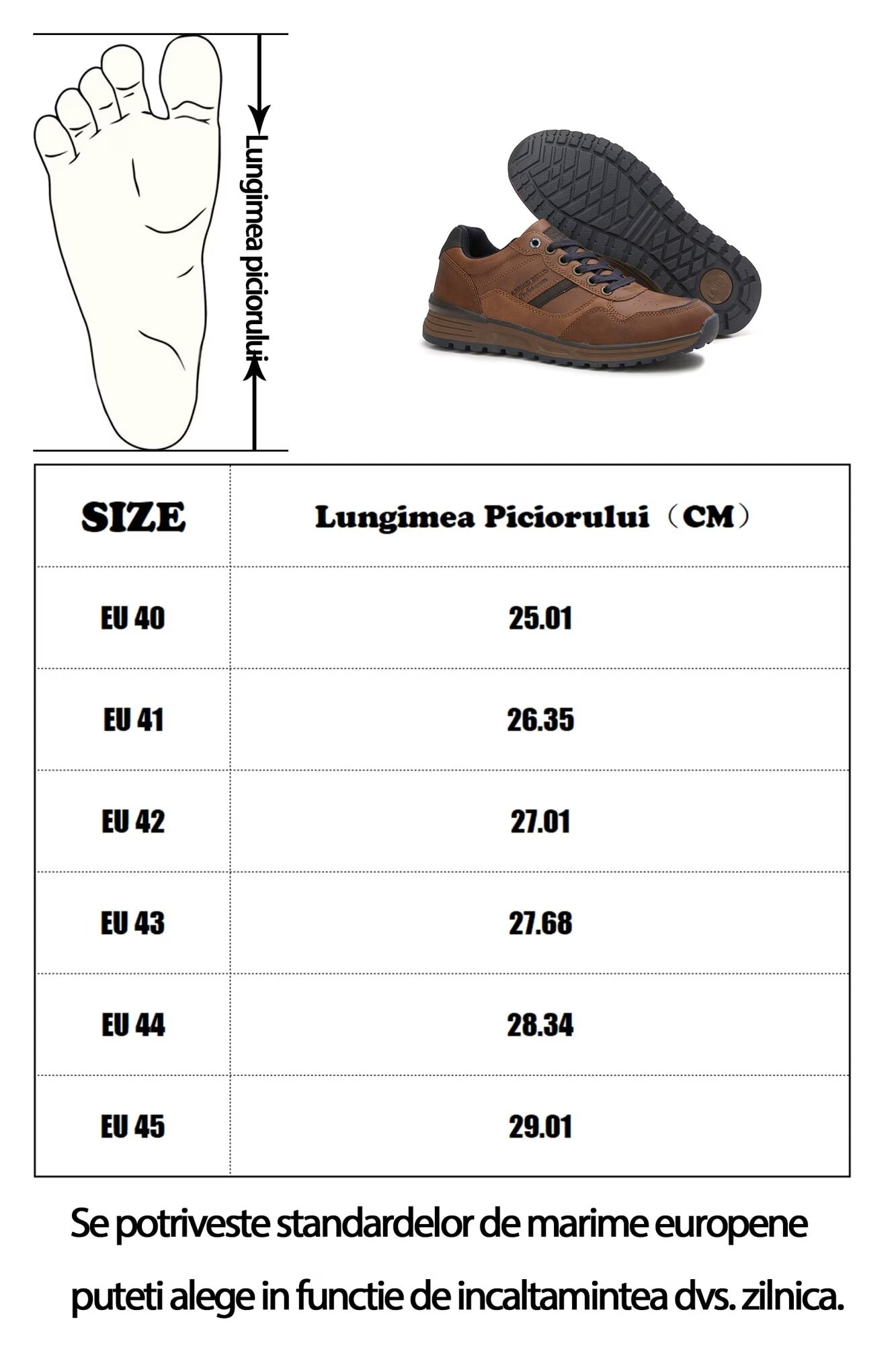 Adidași Casual pentru Bărbați, Model Kai, Piele Ecologică și Talpă PVC Durabilă, Inchidere Sireturi, Arrigo Bello, Maro