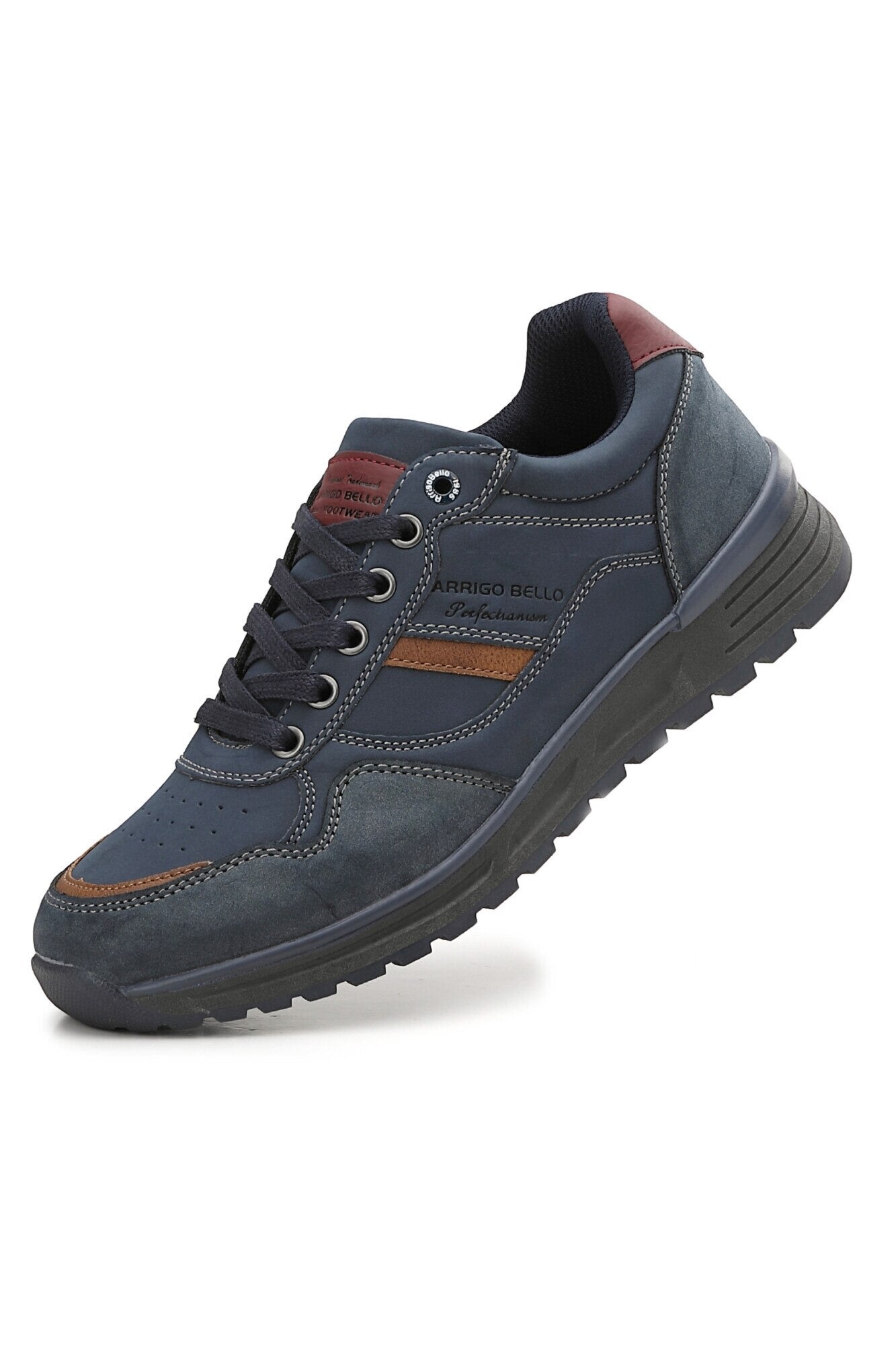 Adidași Kai Casual pentru Bărbați – Piele Ecologică și Talpă PVC Durabilă, Inchidere Sireturi, Arrigo Bello