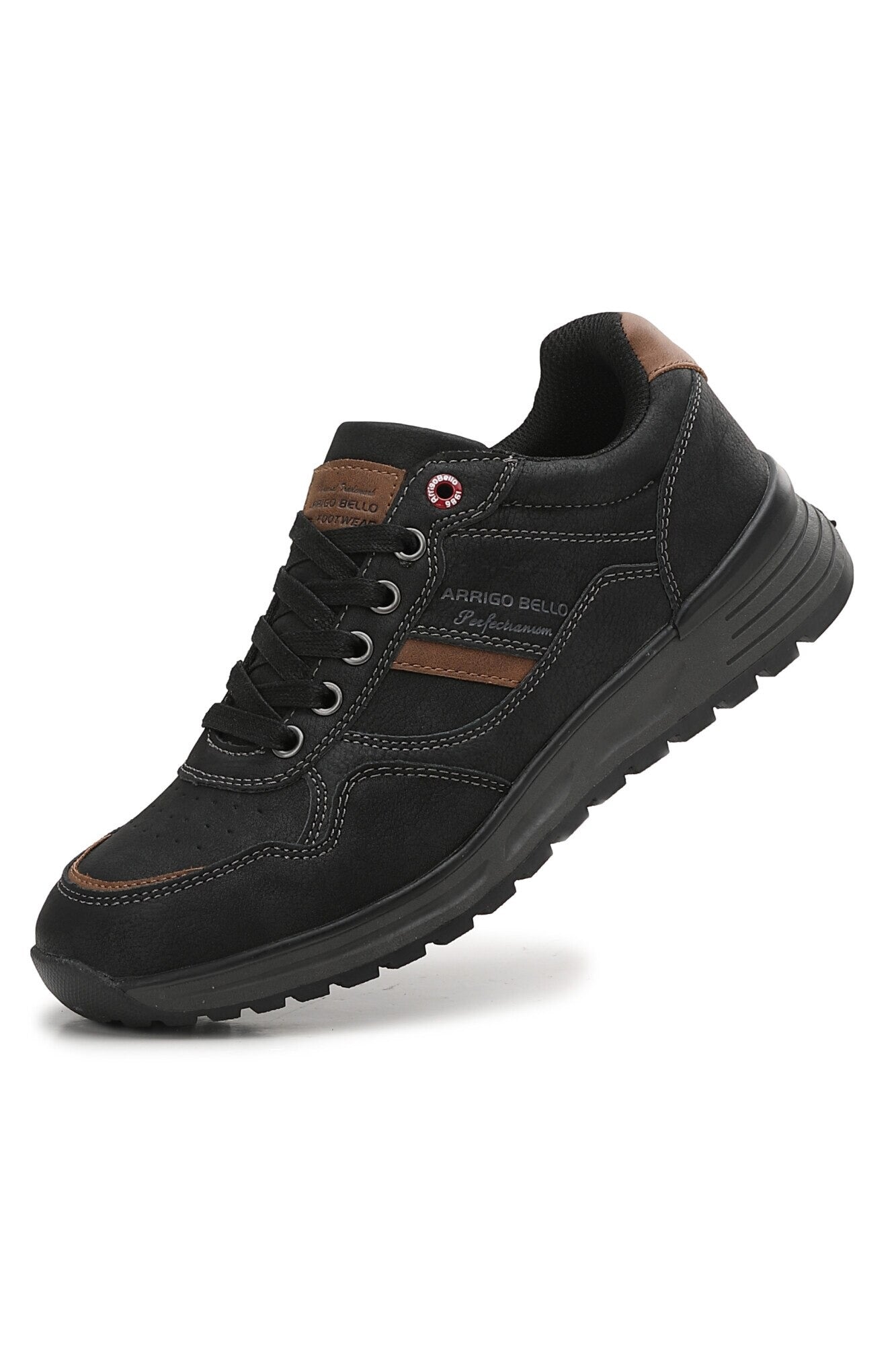 Adidași Kai Casual pentru Bărbați – Piele Ecologică și Talpă PVC Durabilă, Inchidere Sireturi, Arrigo Bello