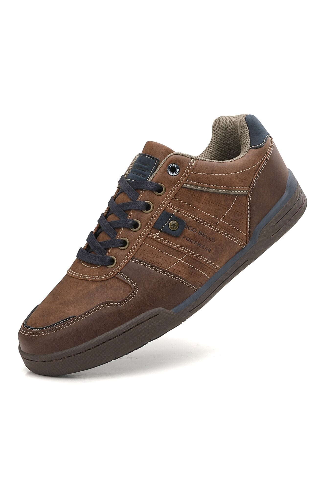 Tenesi Casual Fabian Barbati, Materiale Premium, Talpa subtire, Inchidere siret, Arrigo Bello