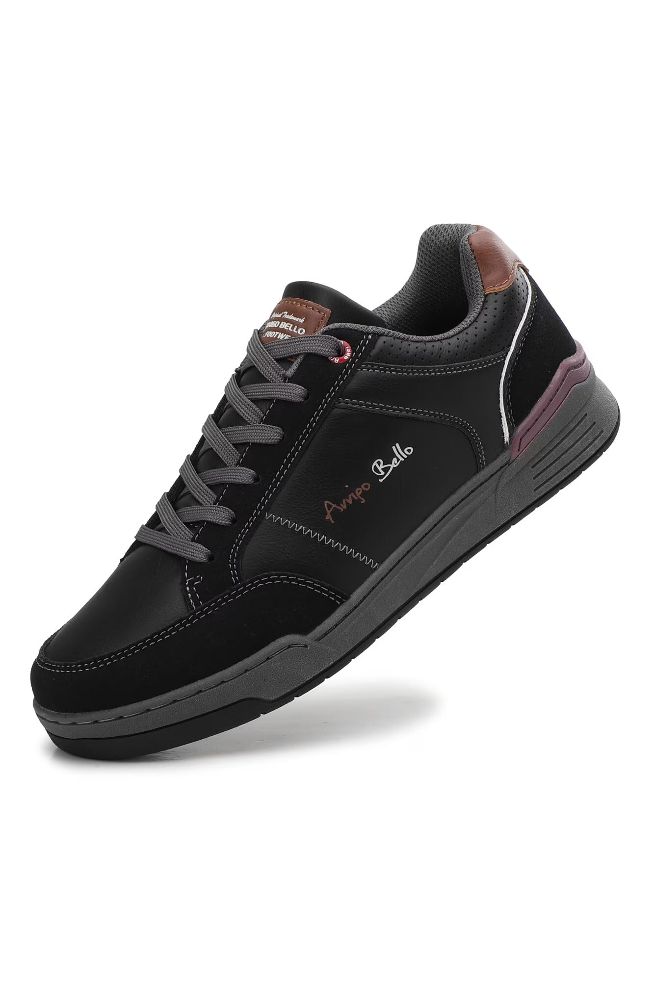 Pantofi Ivan Casual-sport pentru Barbati, Piele Ecologica, Talpa cusuta, Confort si Stil, Arrigo Bello