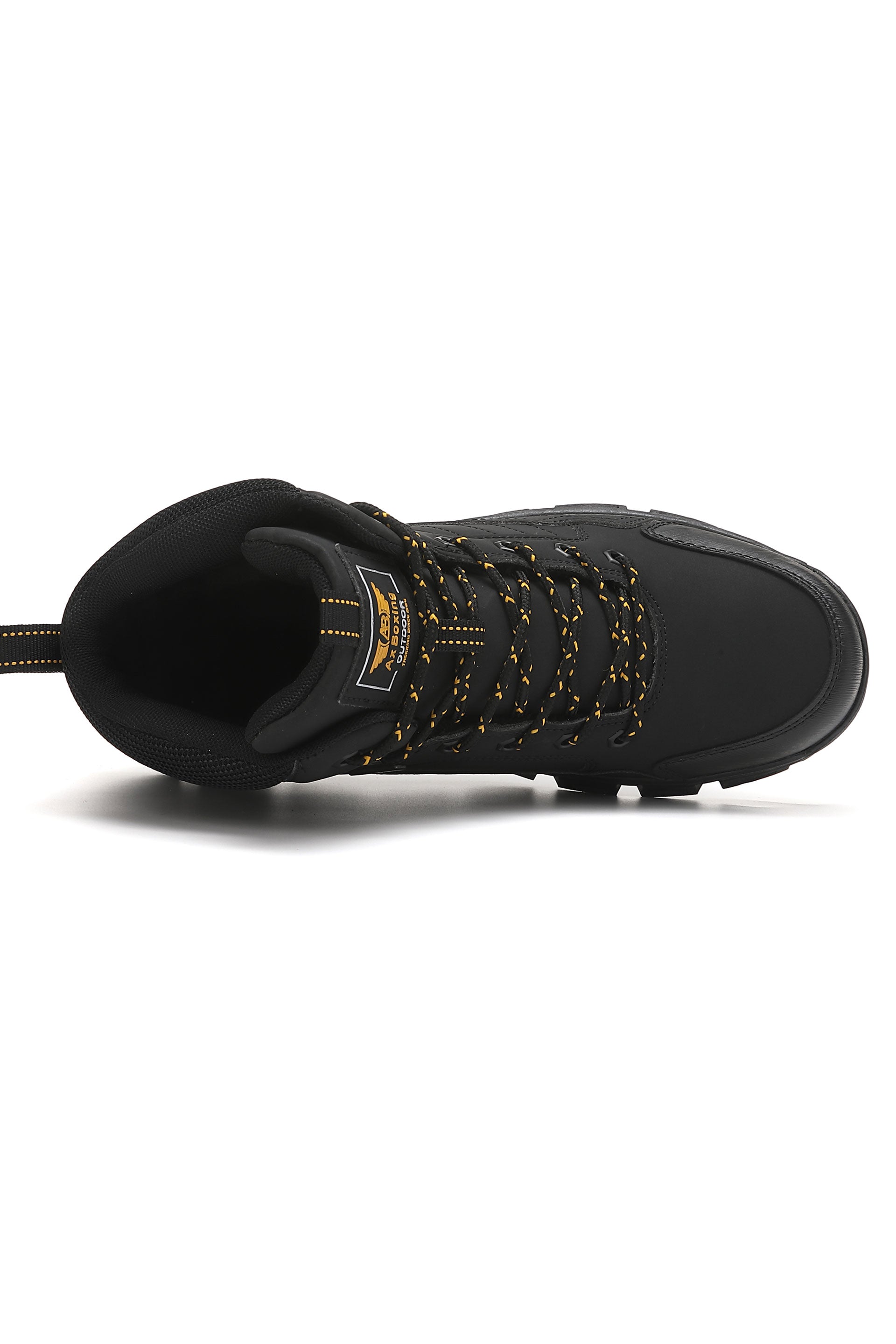 Ghete Victor bărbați îmblănite din piele ecologică cu șiret și talpă antiderapantă – confort termic și design outdoor, Ax Boxing