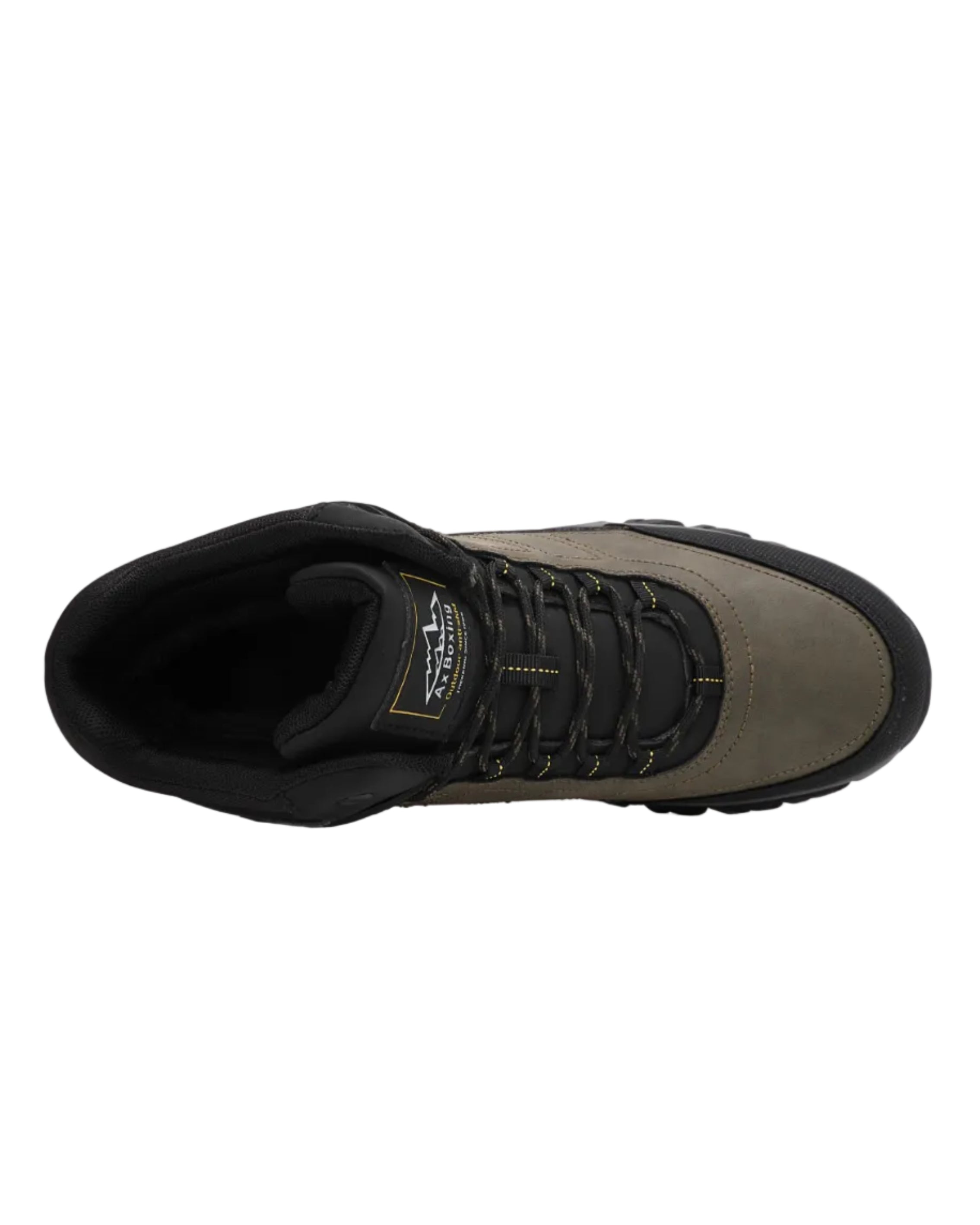 Ghete imblanite pentru Dama si Adolescenti, Model Maru, Talpa Antiderapanta cu striatii, Piele ecologica Premium, Ax Boxing, Khaki