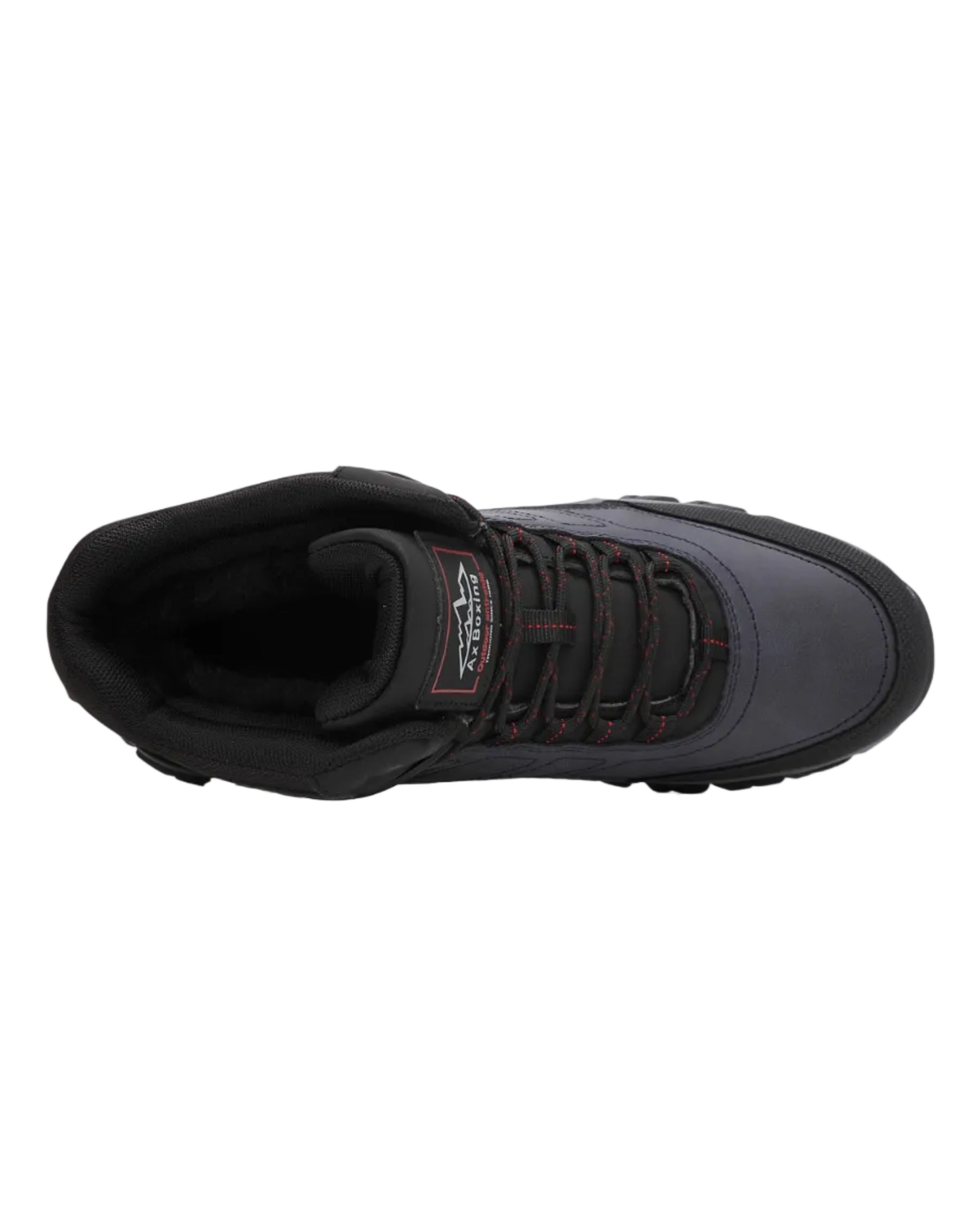 Ghete imblanite pentru Dama si Adolescenti, Model Maru, Talpa Antiderapanta cu striatii, Piele ecologica Premium, Ax Boxing, Bleumarin