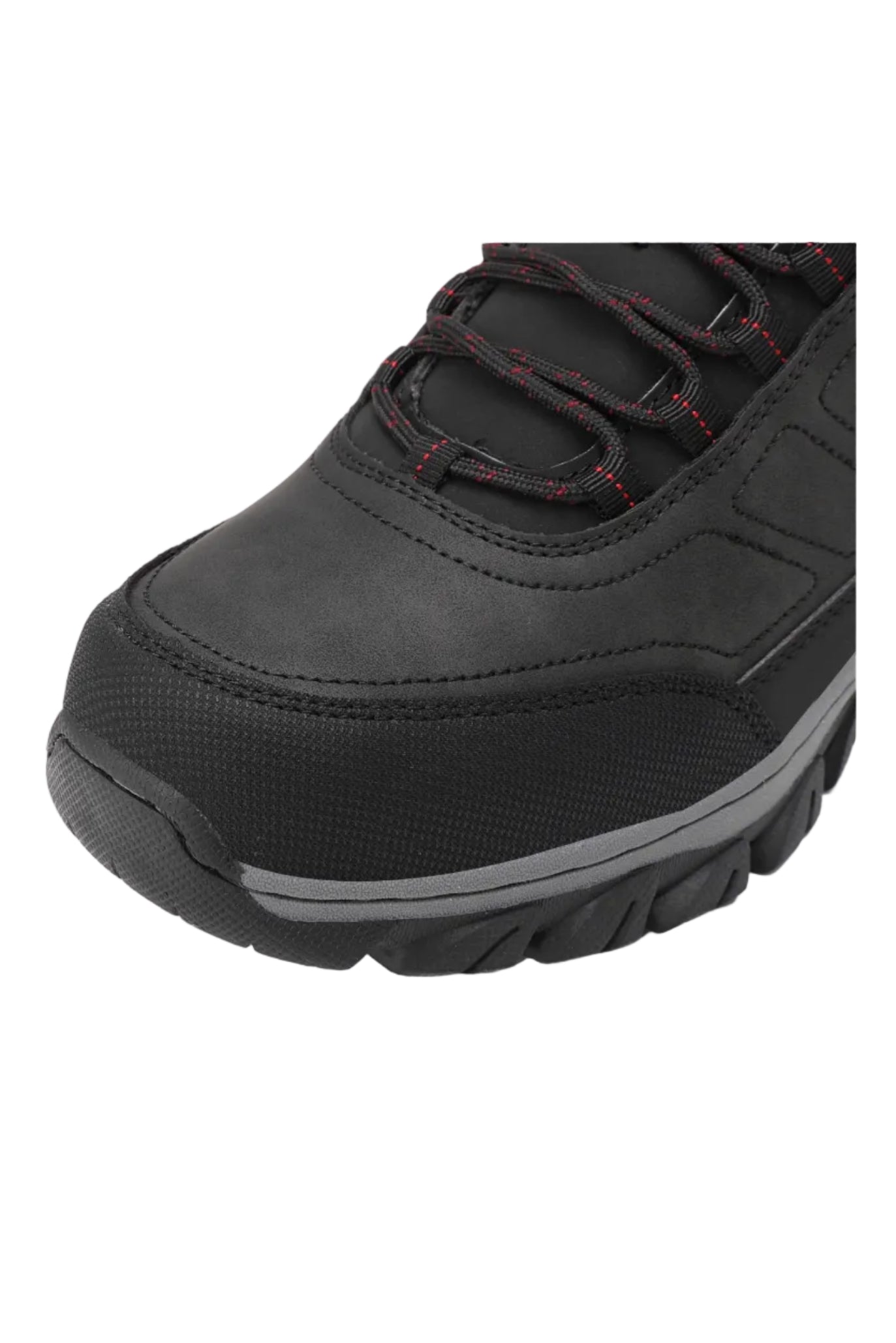 Ghete imblanite pentru Dama si Adolescenti, Model Maru, Talpa Antiderapanta cu striatii, Piele ecologica Premium, Ax Boxing, Negru