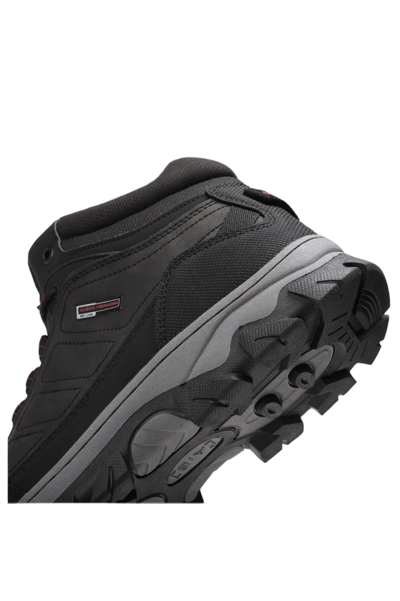 Ghete imblanite pentru Dama si Adolescenti, Model Maru, Talpa Antiderapanta cu striatii, Piele ecologica Premium, Ax Boxing, Negru