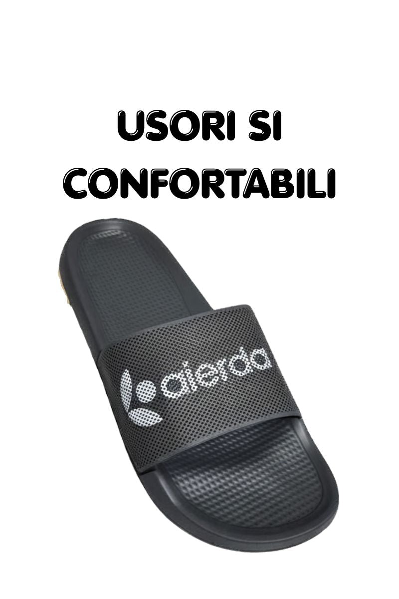 Papuci pentru Barbati, Model Toni, Talpa Usoara din Spuma, Confortabili, Gri inchis