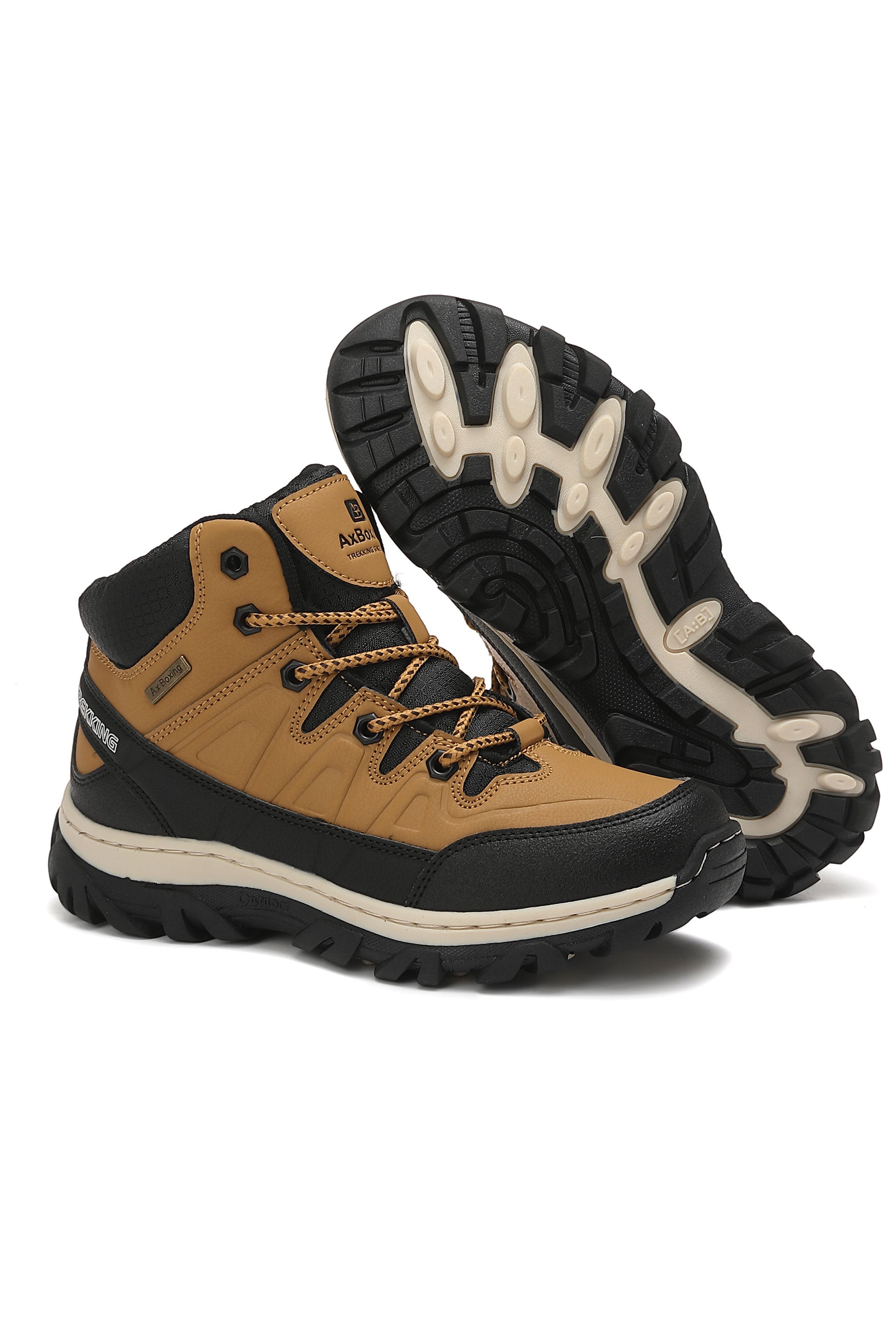 Bocanci Mario, Imblaniti pentru Baieti, Talpa Cusuta si Antiderapanta, Piele ecologica Premium, Ax Boxing