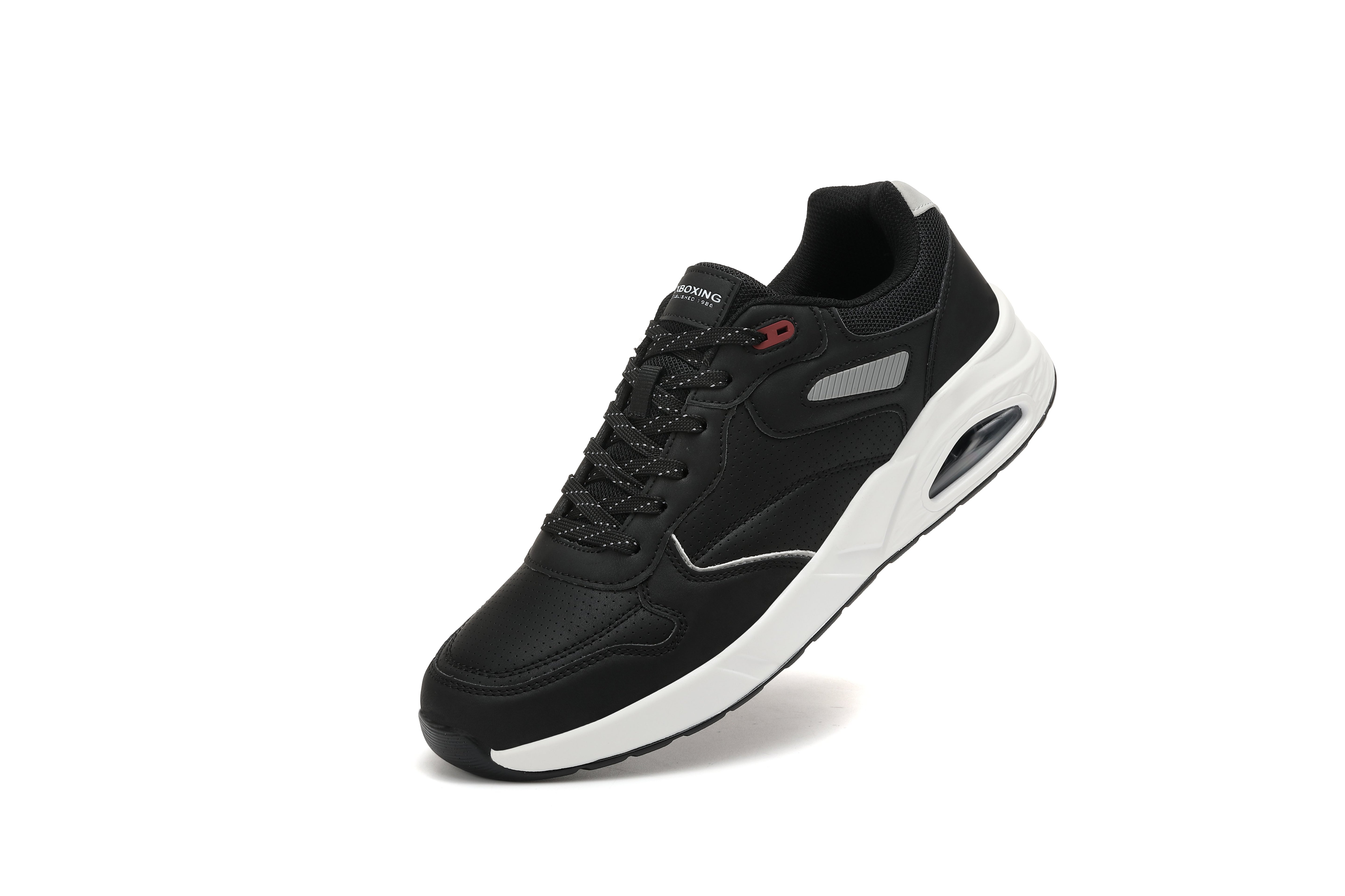 Pantofi sport-casual Marcus Barbati, Piele ecologica Premium, Talpa inalta, Confortabili, Ax Boxing