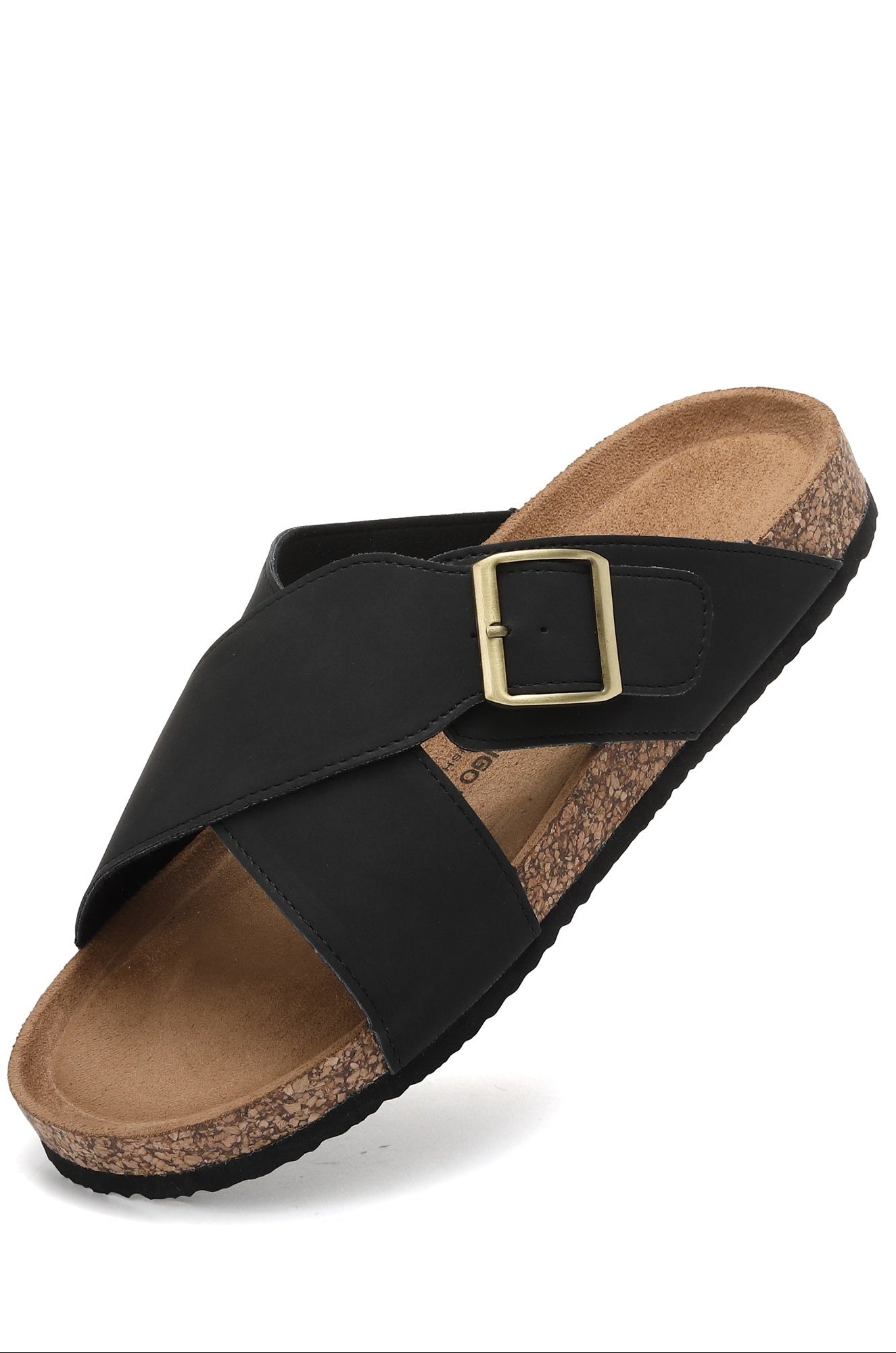Papuci pentru Bărbați, Model Milo, Talpă Ergonomica, Stil Casual, Confort Premium, Arrigo Bello, Negru