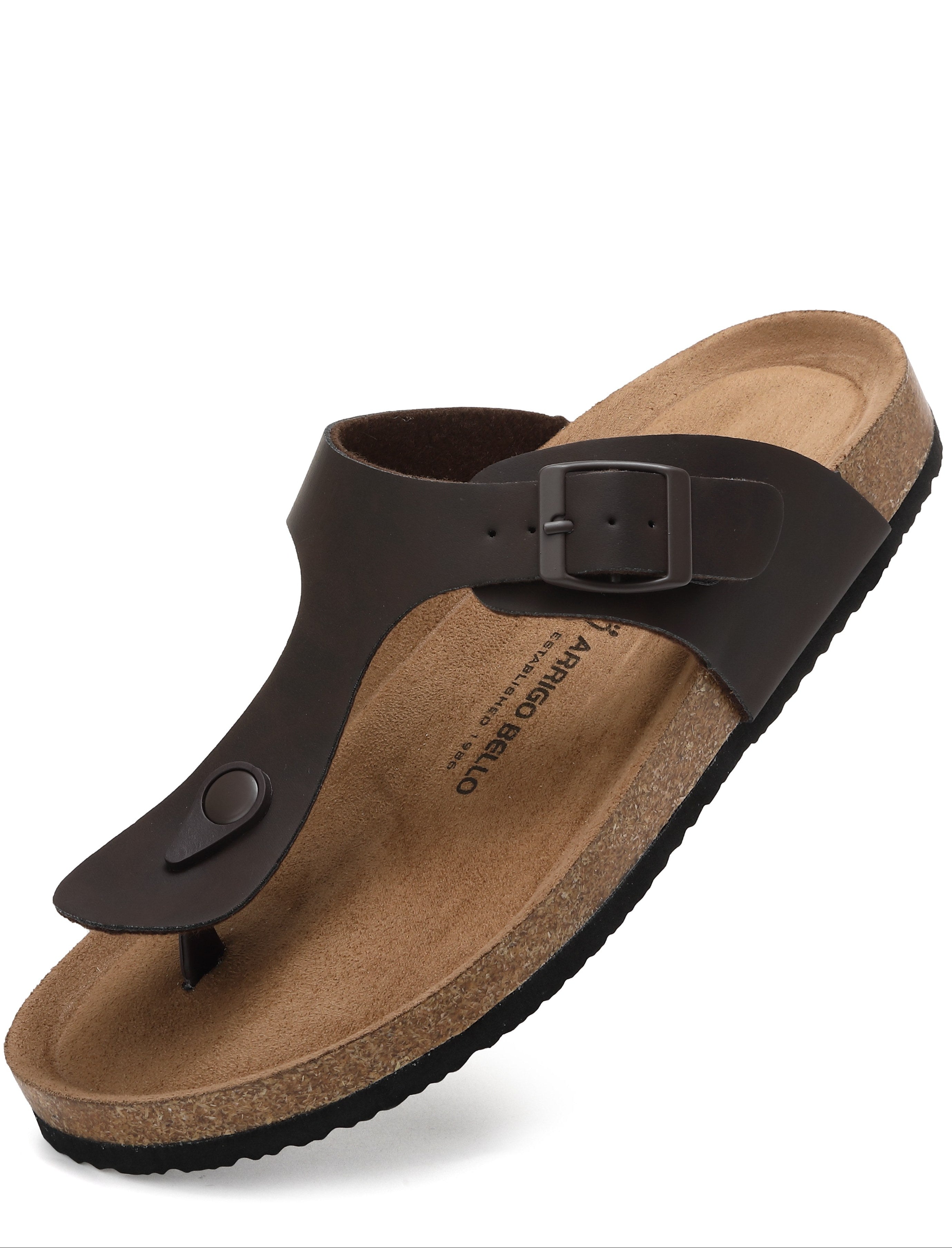 Papuci pentru Bărbați,Model Alexi, Talpă Ergonomica, Materiale Premium, Casual, Arrigo Bello,Maro