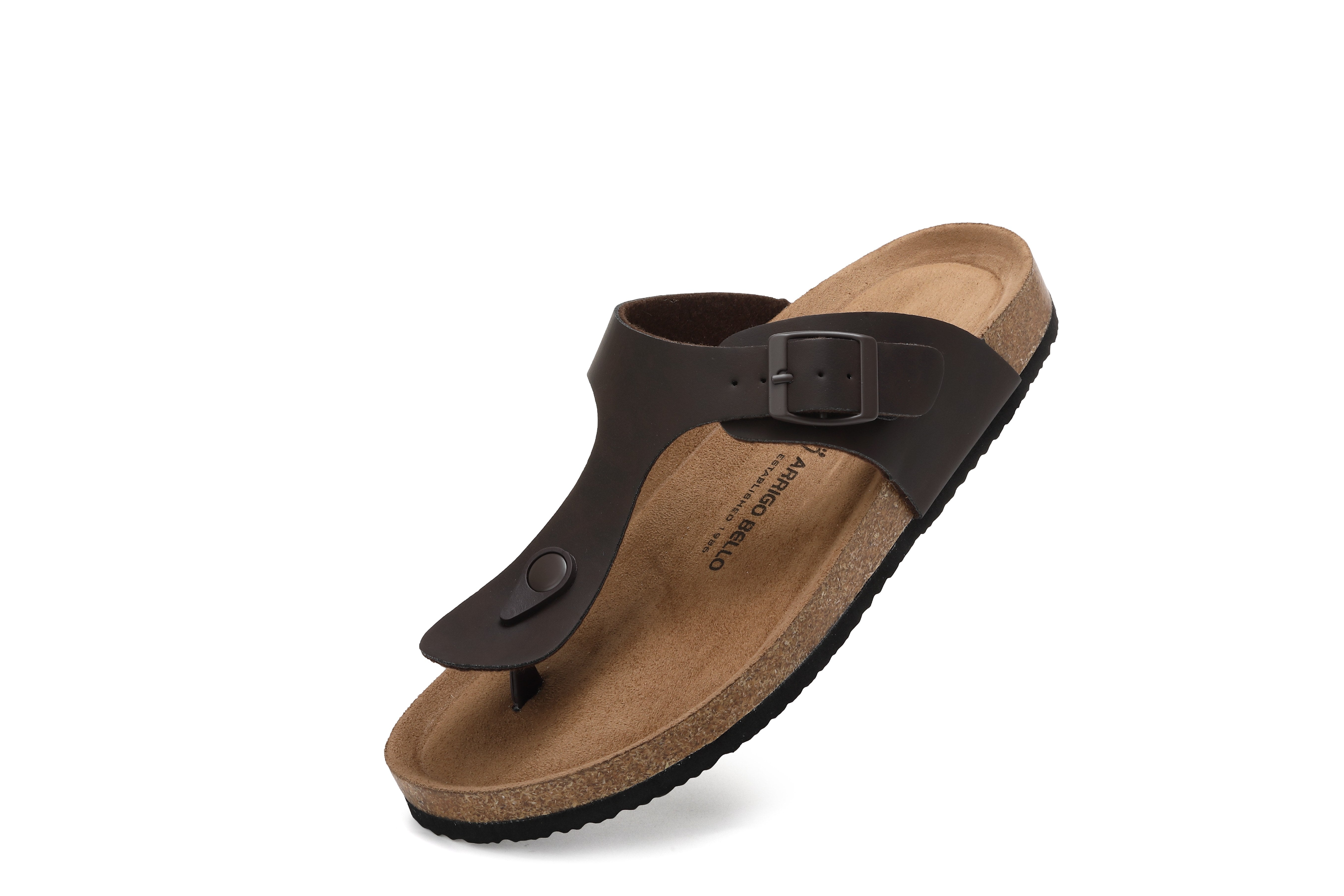 Papuci pentru Bărbați,Model Alexi, Talpă Ergonomica, Materiale Premium, Casual, Arrigo Bello,Maro