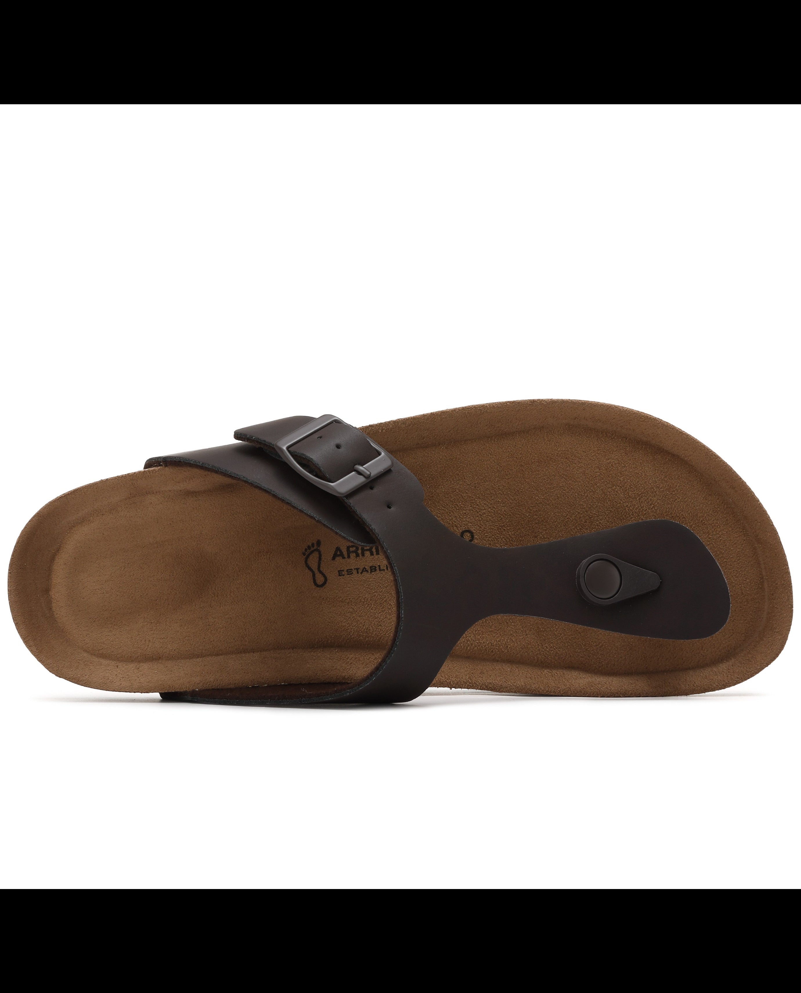 Papuci pentru Bărbați,Model Alexi, Talpă Ergonomica, Materiale Premium, Casual, Arrigo Bello,Maro