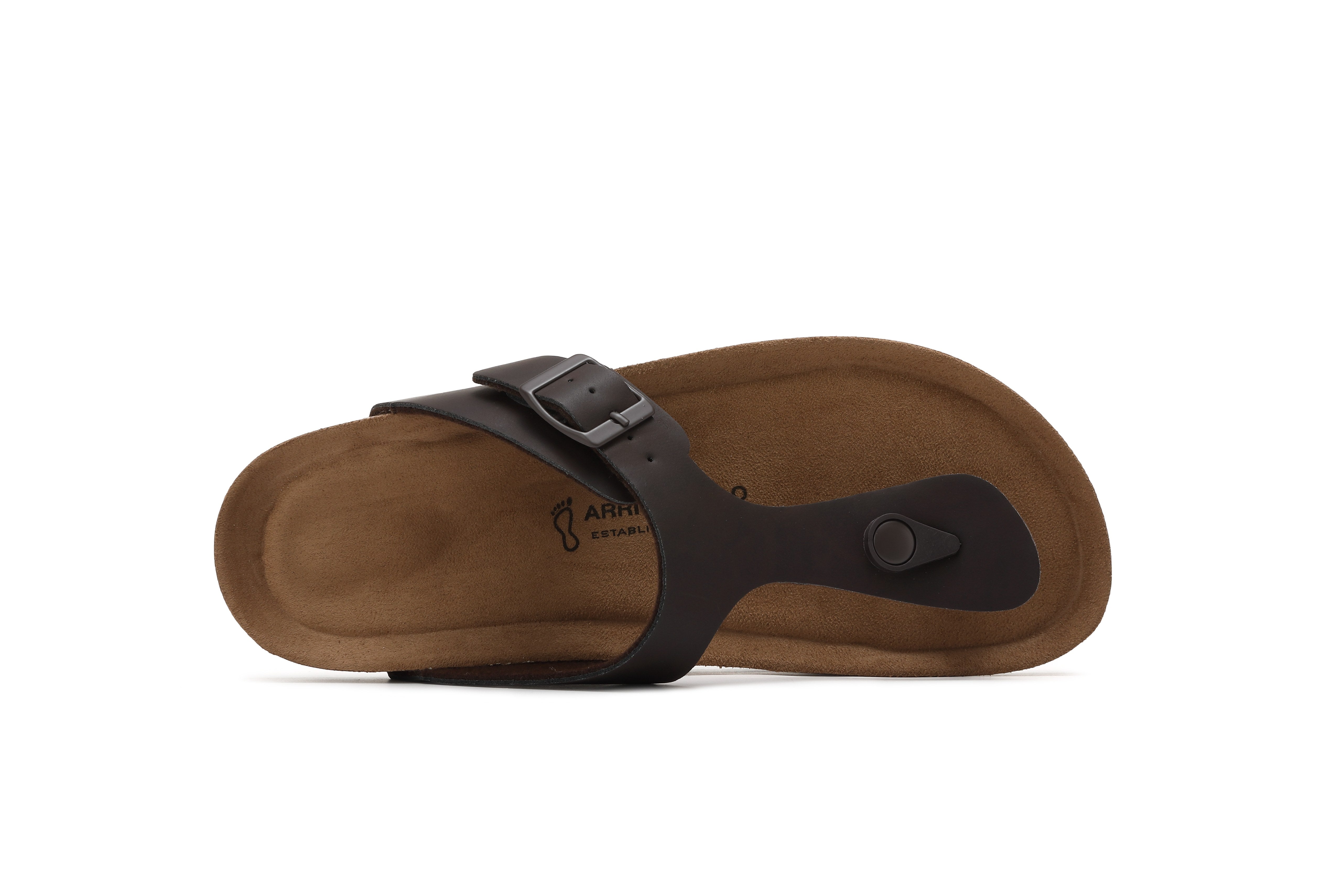Papuci pentru Bărbați,Model Alexi, Talpă Ergonomica, Materiale Premium, Casual, Arrigo Bello,Maro