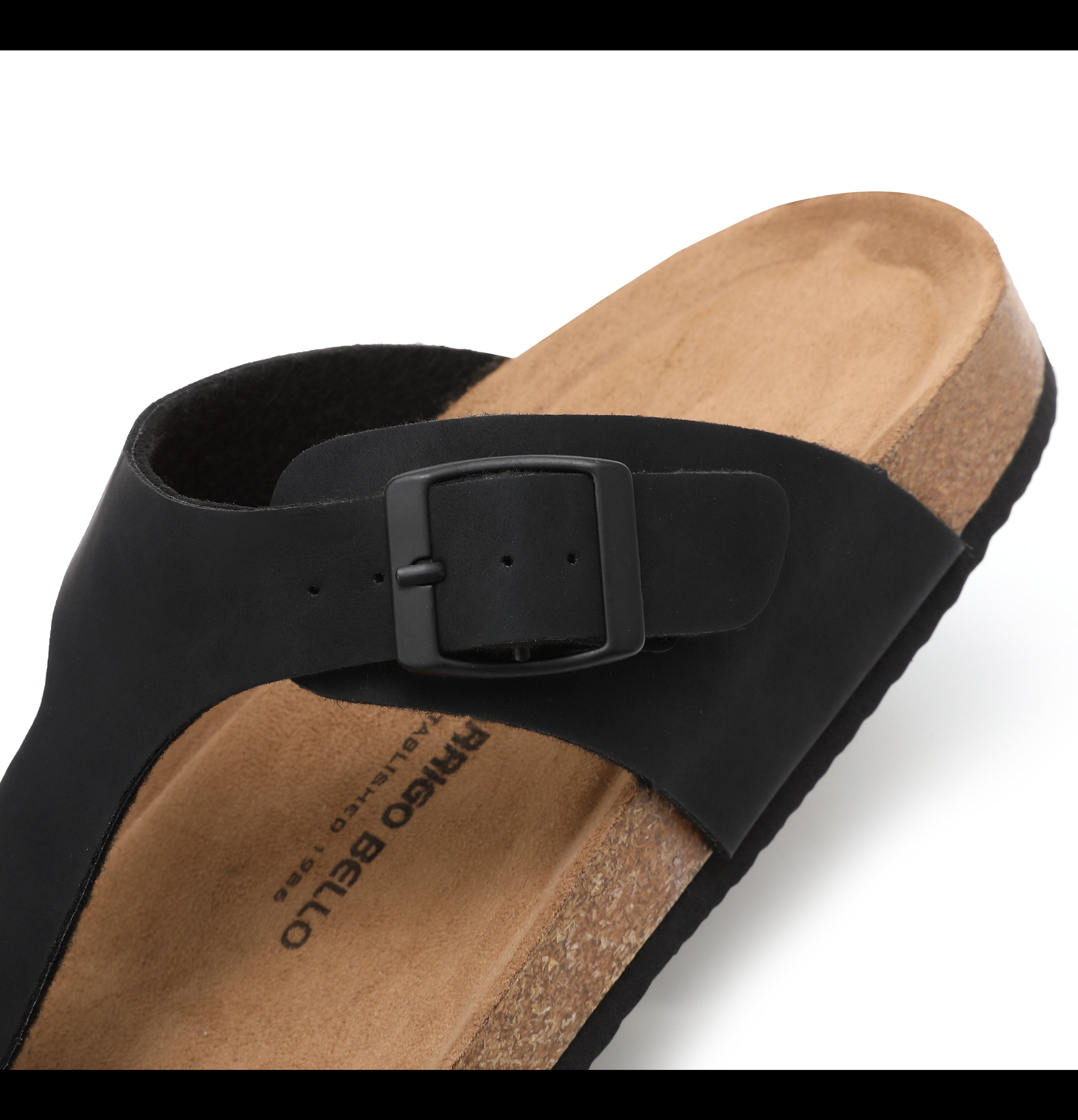 Papuci pentru Bărbați,Model Alexi, Talpă Ergonomica, Materiale Premium, Casual, Arrigo Bello, Negru