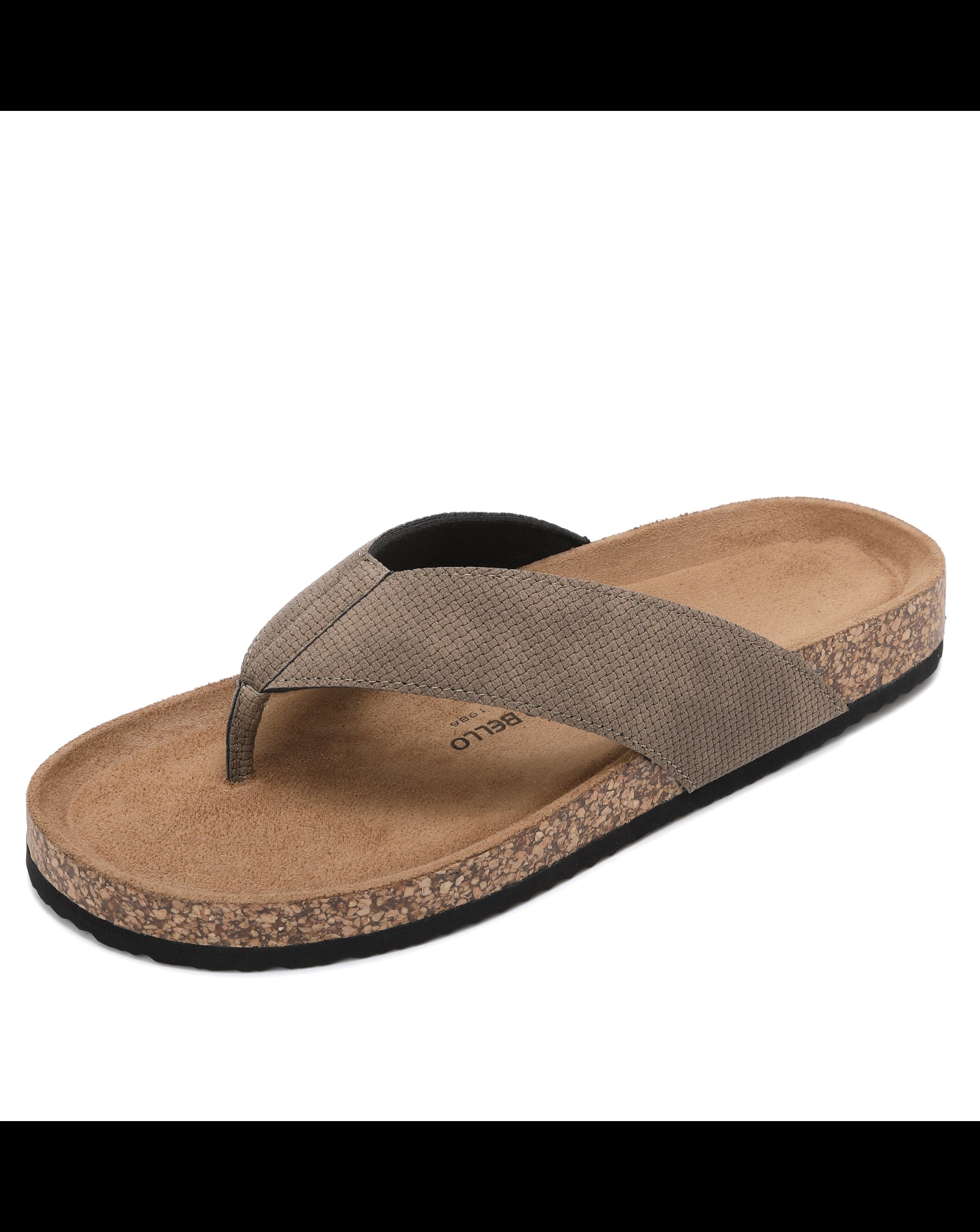 Papuci Casual pentru Barbați, Model Felix, Materiale Premium, Talpa Ergonomica, Confort sporit, Maro, Arrigo Bello
