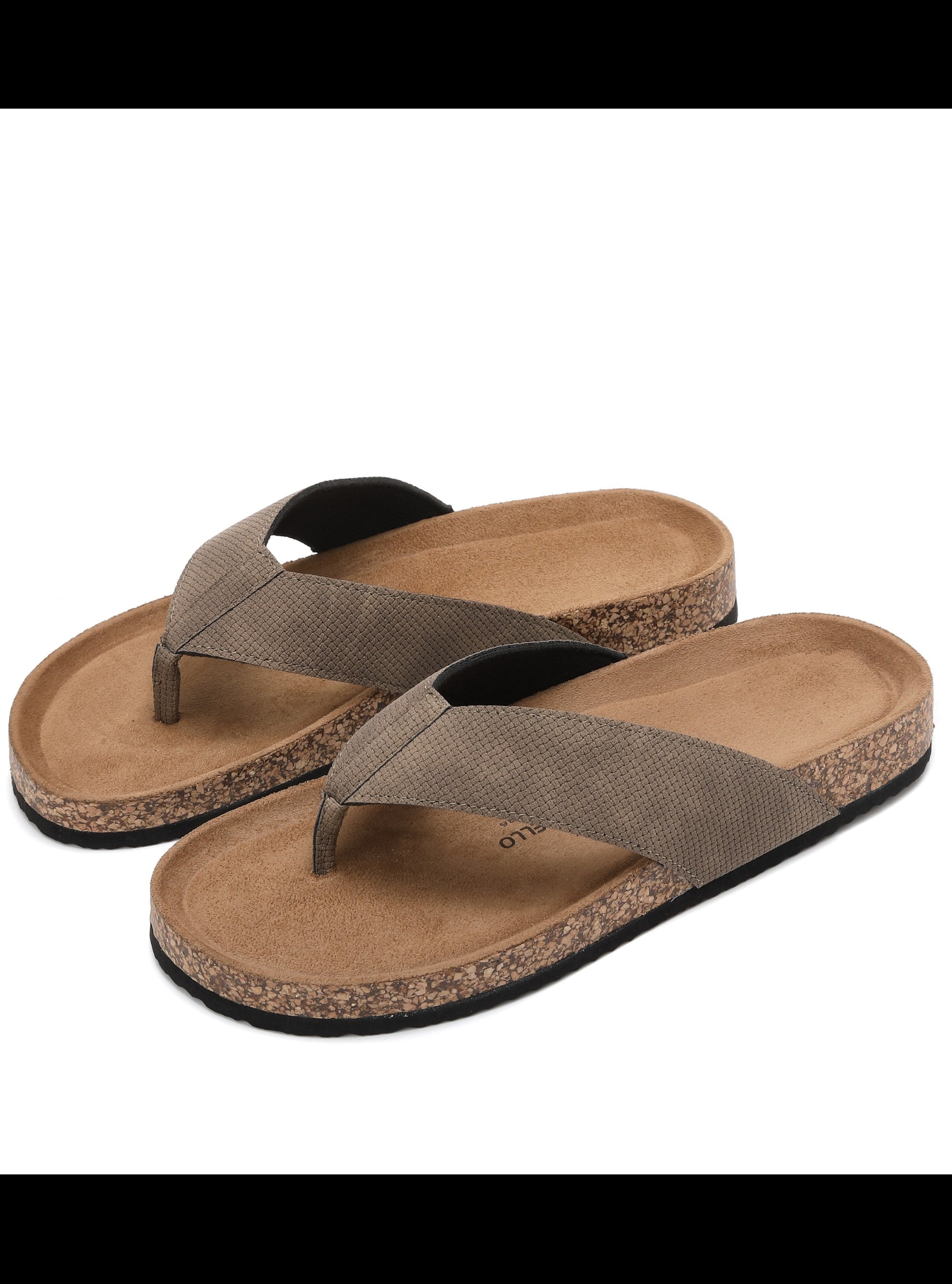 Papuci Casual pentru Barbați, Model Felix, Materiale Premium, Talpa Ergonomica, Confort sporit, Maro, Arrigo Bello
