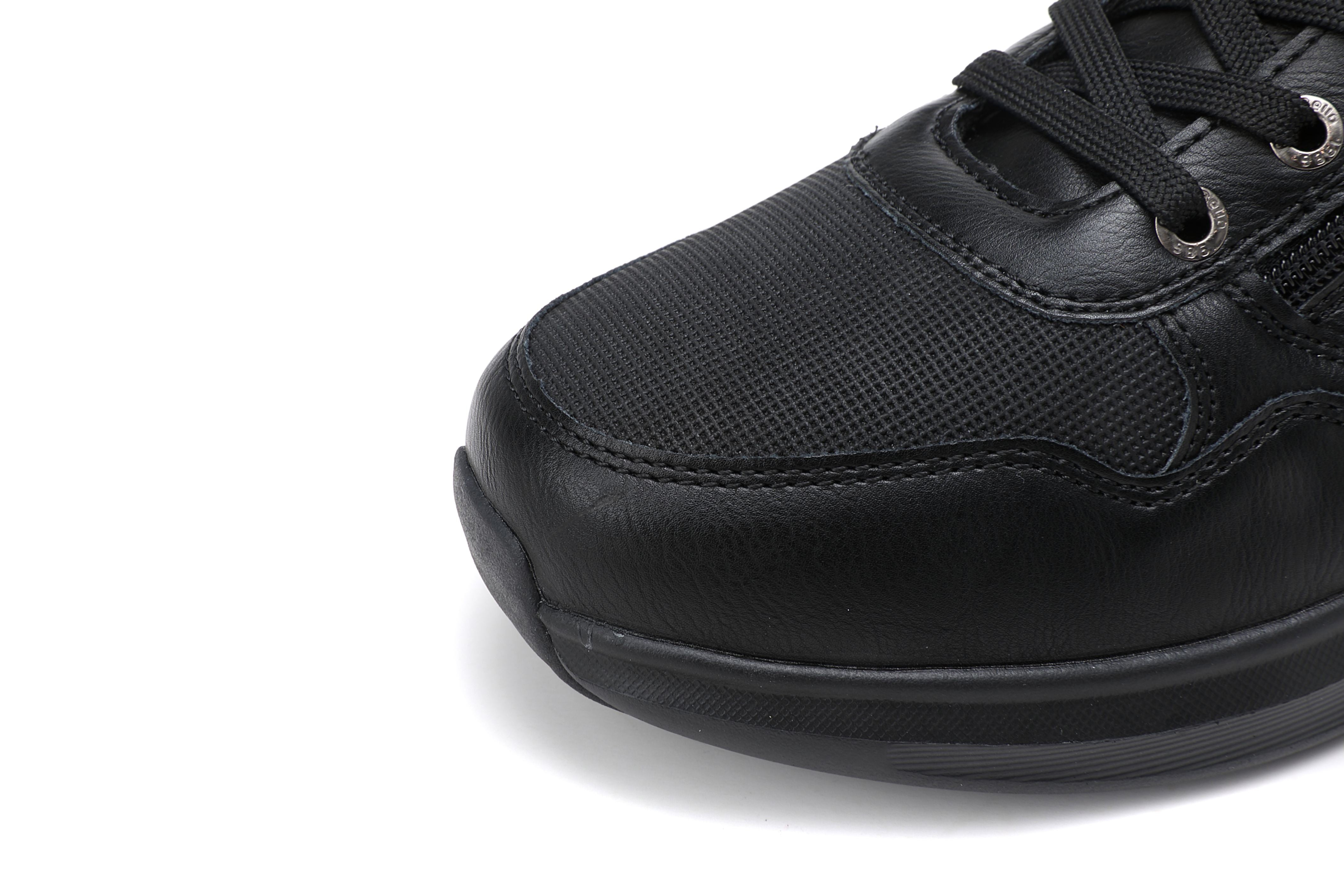 Pantofi casual-sport pentru Barbati, Model Soren, Talpa usoara de spuma, Piele ecologica, Fermoar functional, Arrigo Bello