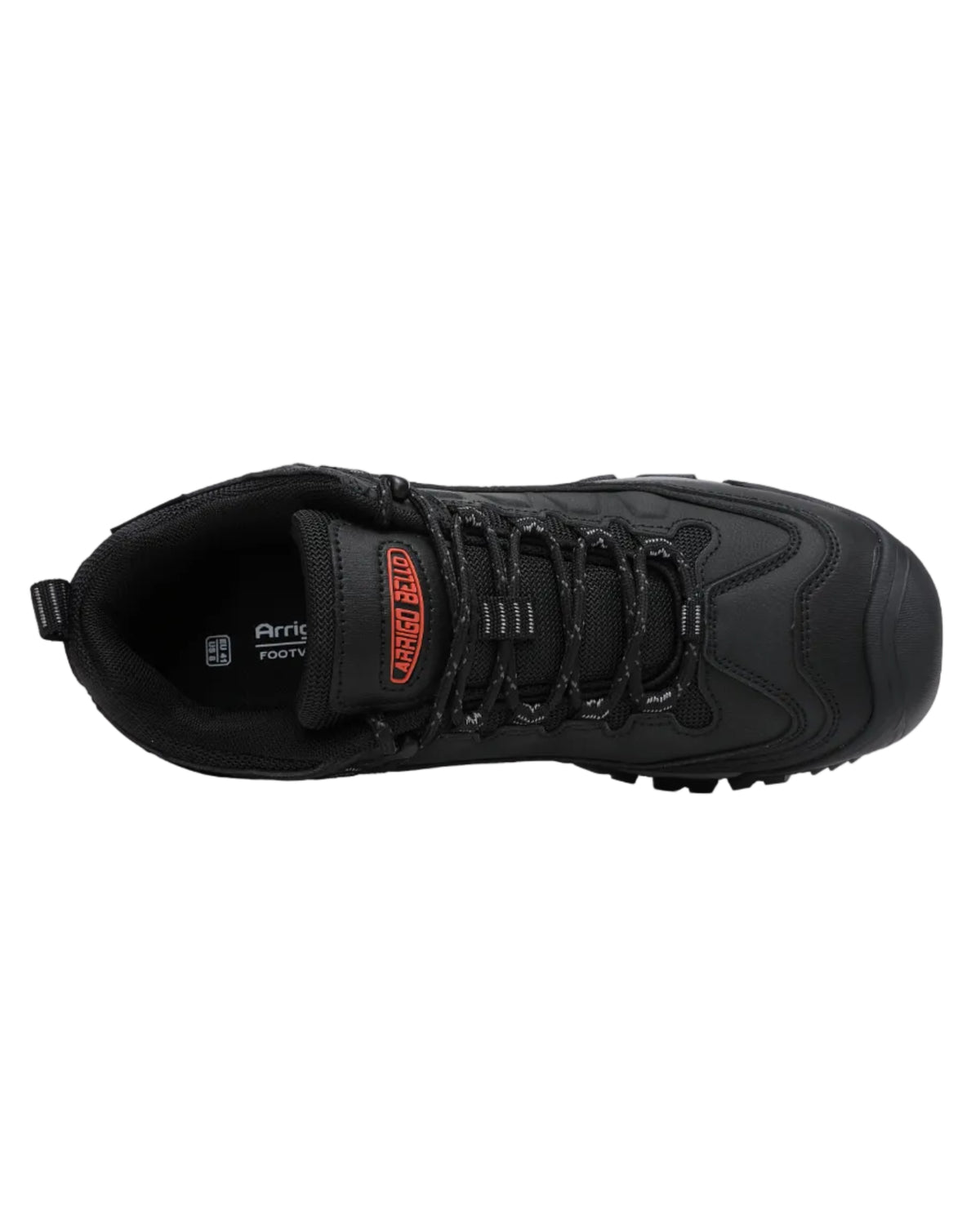 Adidasi Waterproof Trekking pentru Barbati,Model Raj,– Talpa Robusta Antiderapanta, Protectie Cauciucata Degete, Materiale Premium, Arrigo Bello Negru