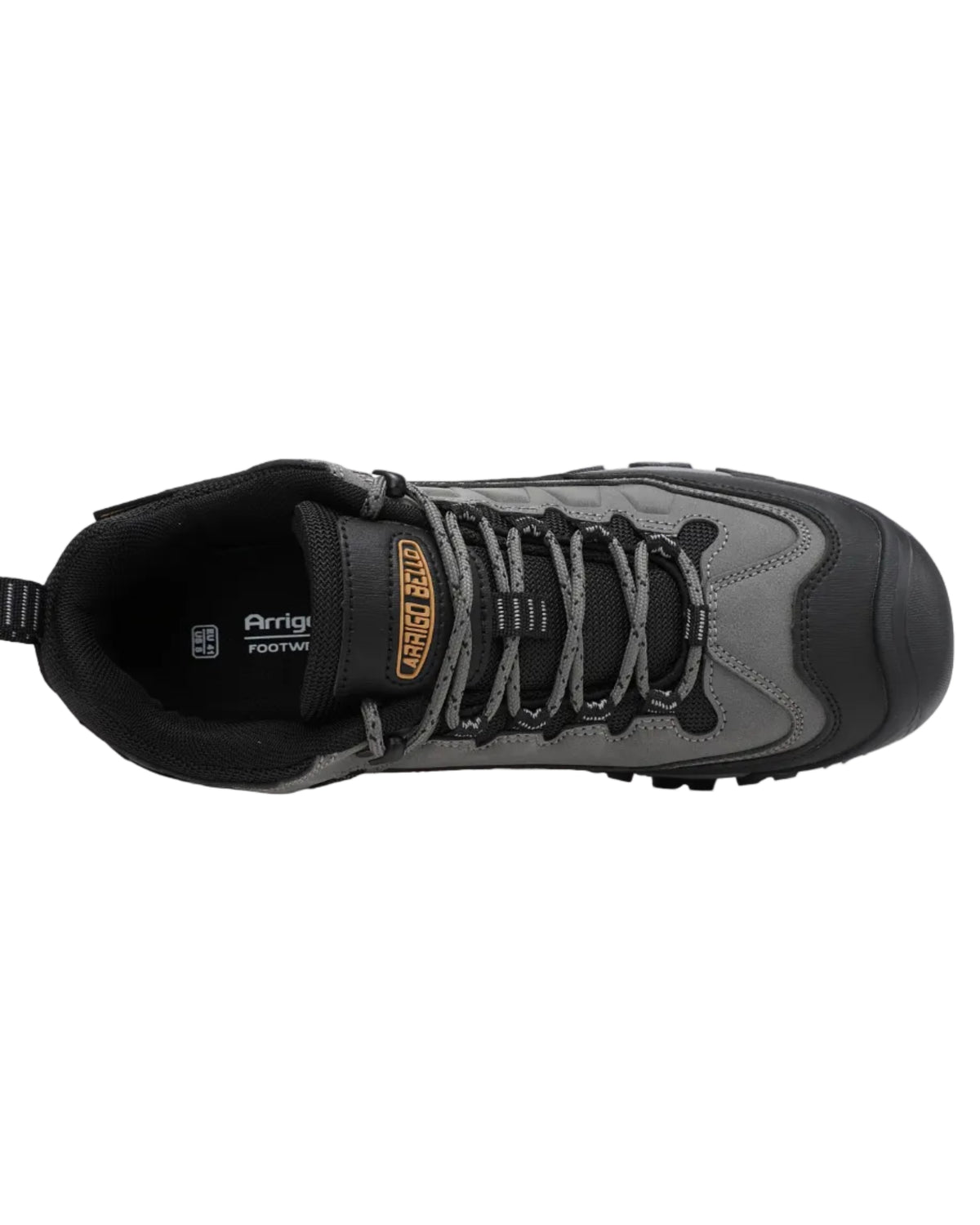 Adidasi Waterproof Trekking pentru Barbati , Model Raj– Talpa Robusta Antiderapanta, Protectie Cauciucata Degete, Materiale Premium, Arrigo Bello, Gri