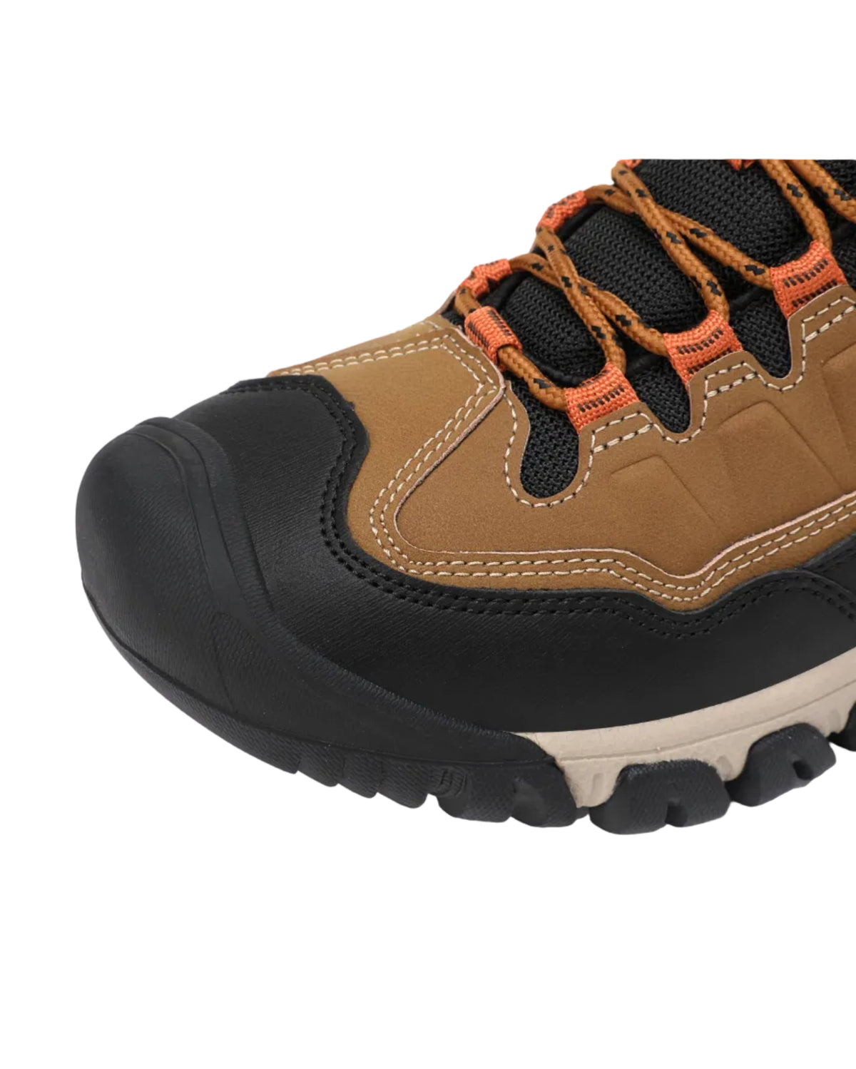 Adidasi Waterproof Trekking pentru Barbati, Model Raj – Talpa Robusta Antiderapanta, Protectie Cauciucata Degete, Materiale Premium, Arrigo Bello Camel