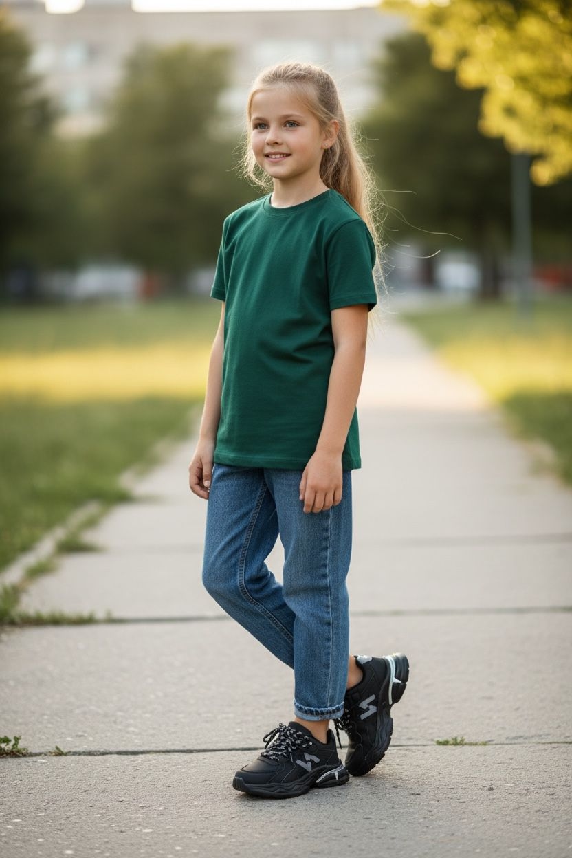 Adidași copii, Model Yuki, Piele ecologică, Talpă din spumă ultra Ușoară, Inchidere cu șiret, model sport casual pentru fete și băieți