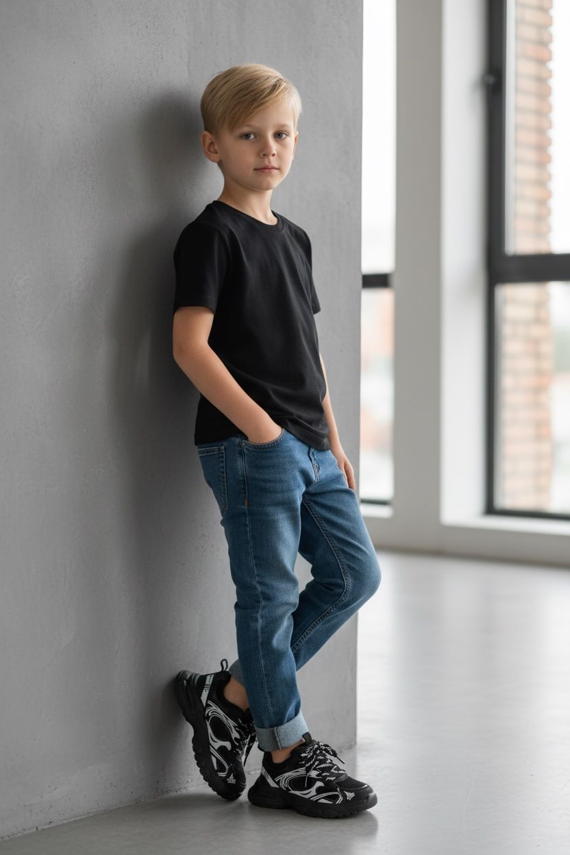 Adidași sport pentru copii, Model Giro, Talpă super ușoară din spumă, material textil respirabil, închidere cu șiret