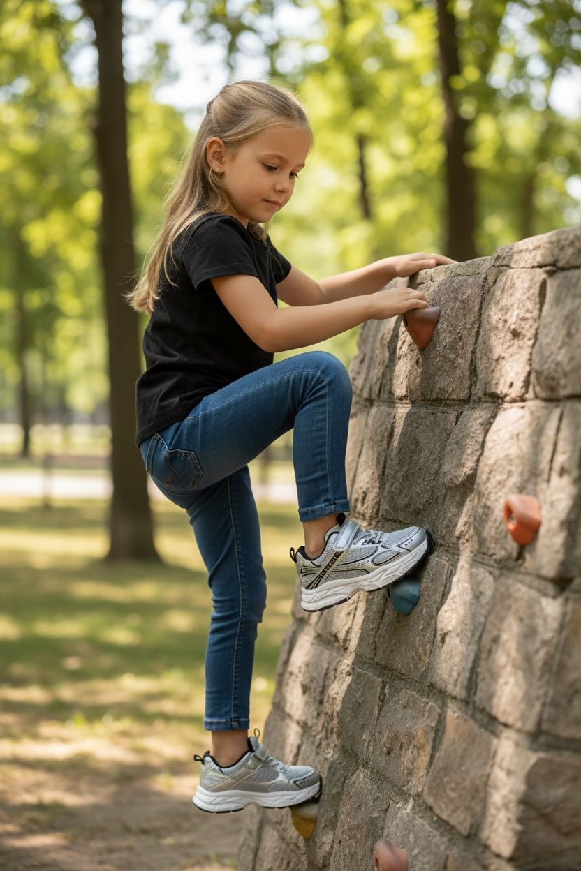 Adidași sport pentru copii, Model Gori, Talpă super ușoară din spumă, Material textil respirabil, Inchidere arici și șiret elastic