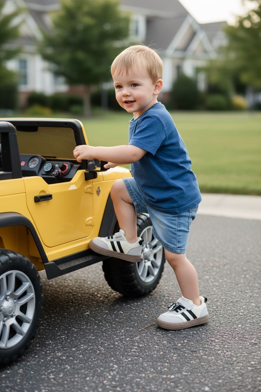 Adidași tip Teniși Copii, Model Elon, Piele ecologică, Talpă flexibilă din cauciuc moale, Inchidere Arici și șiret, Accesoriu rotativ, detașabil