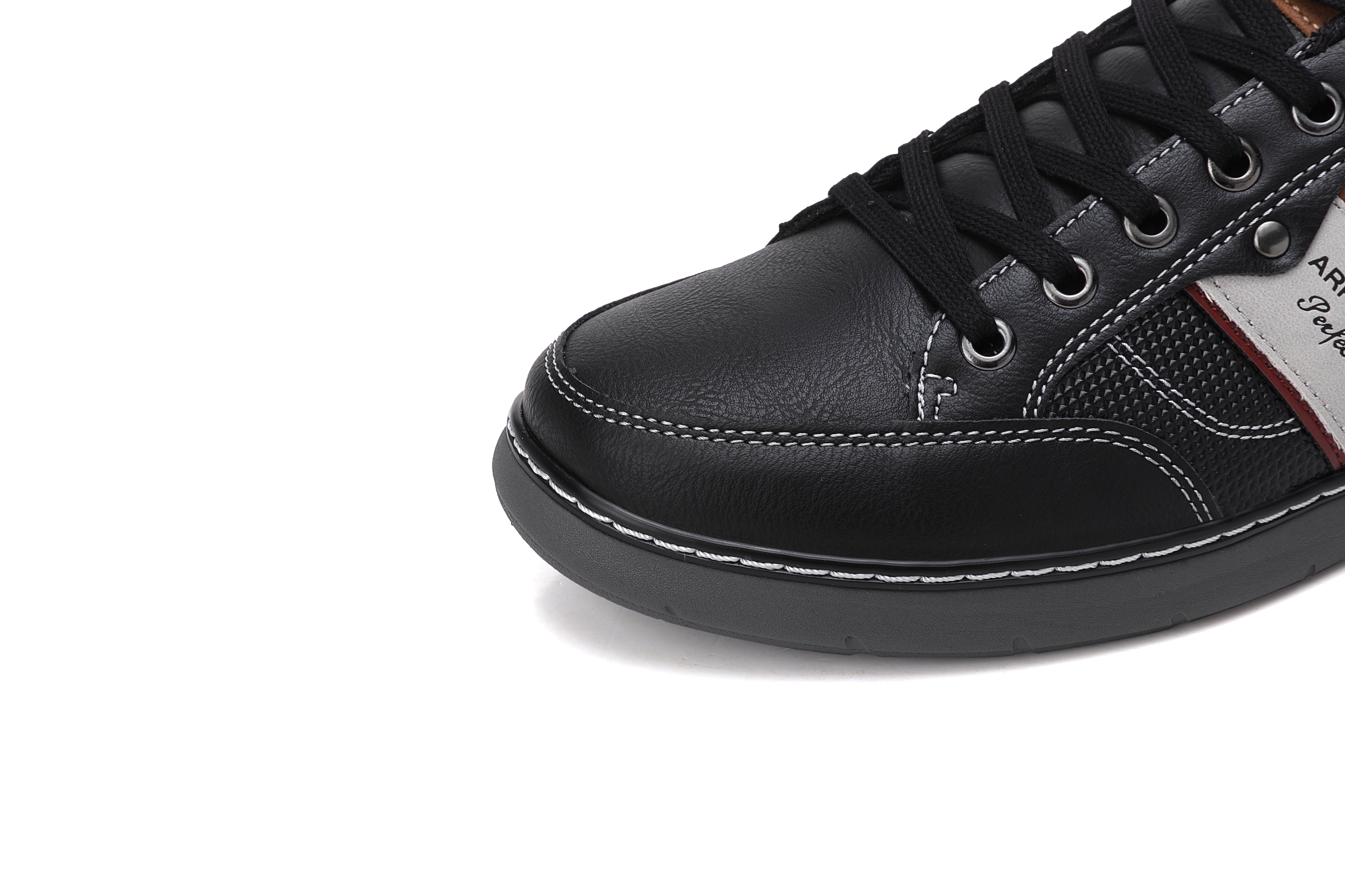 Adidasi Casual pentru Barbati, Model Calder, Talpa Usoara din spuma, Piele ecologica premium, Arrigo Bello