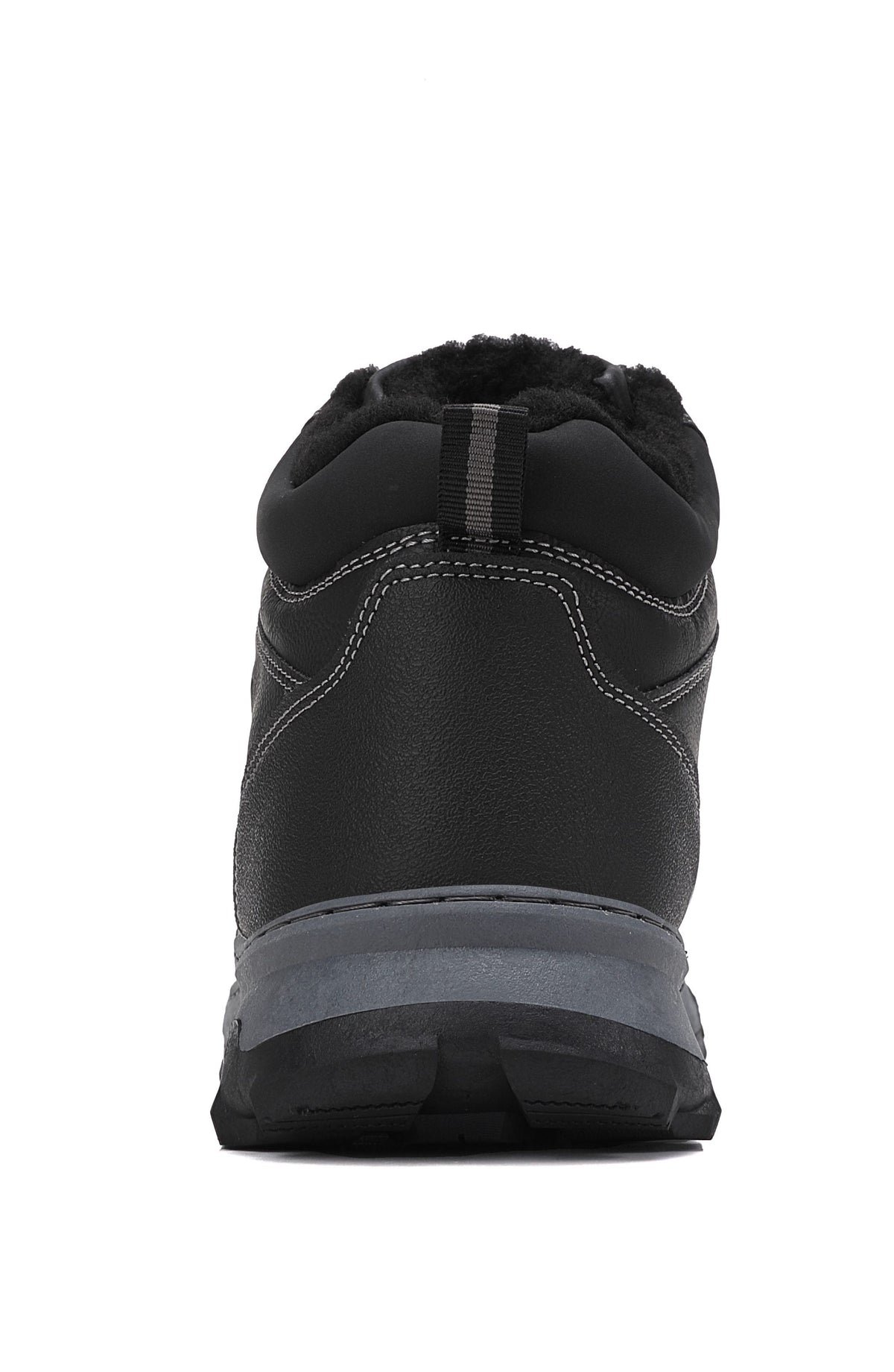 Ghete imblanite pentru Barbati, Model Ruben, Piele Ecologica, Talpa Cusuta, Confortabile si Rezistente, Ax Boxing, Negru