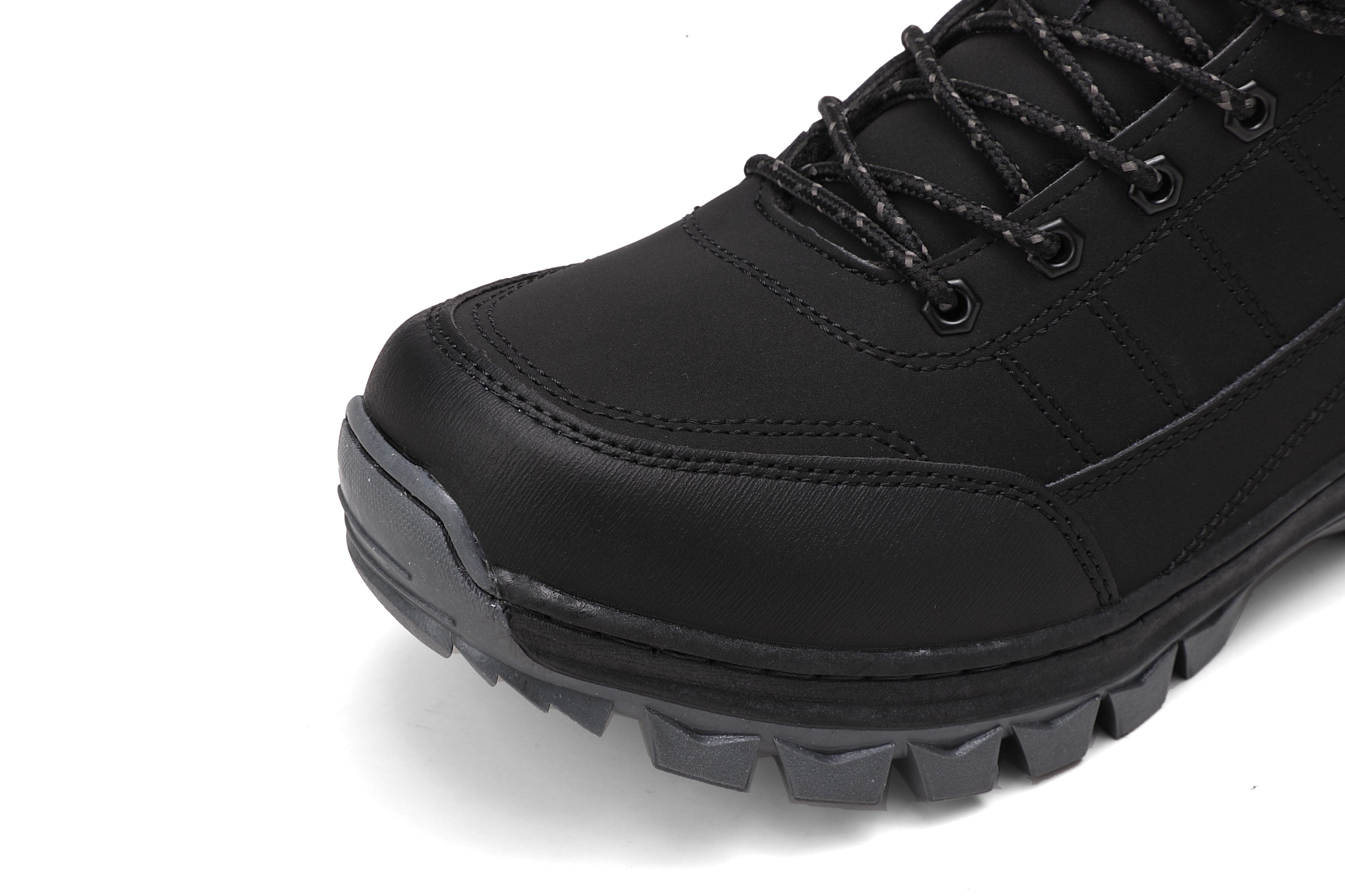 Bocanci imblaniti Cezar pentru Barbati, Piele ecologica Premium, Rezistenti si Confortabili, Talpa cusuta, Antiderapanta, Ax Boxing